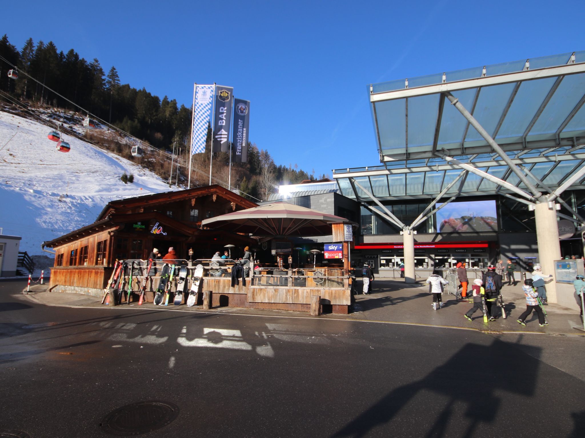 Wohnung in Kaltenbach mit Grill und Terrasse-Omgeving