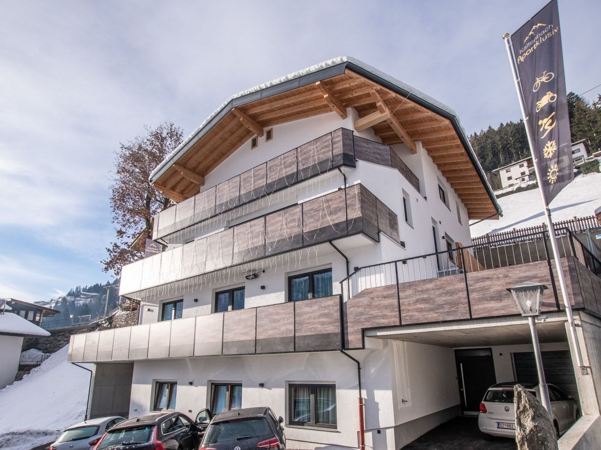 Appartement in Kaltenbach mit Grill