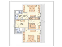 Ruim 4-persoons appartement aan de golfbaan in Aschau im Zillertal - thumbnail 5