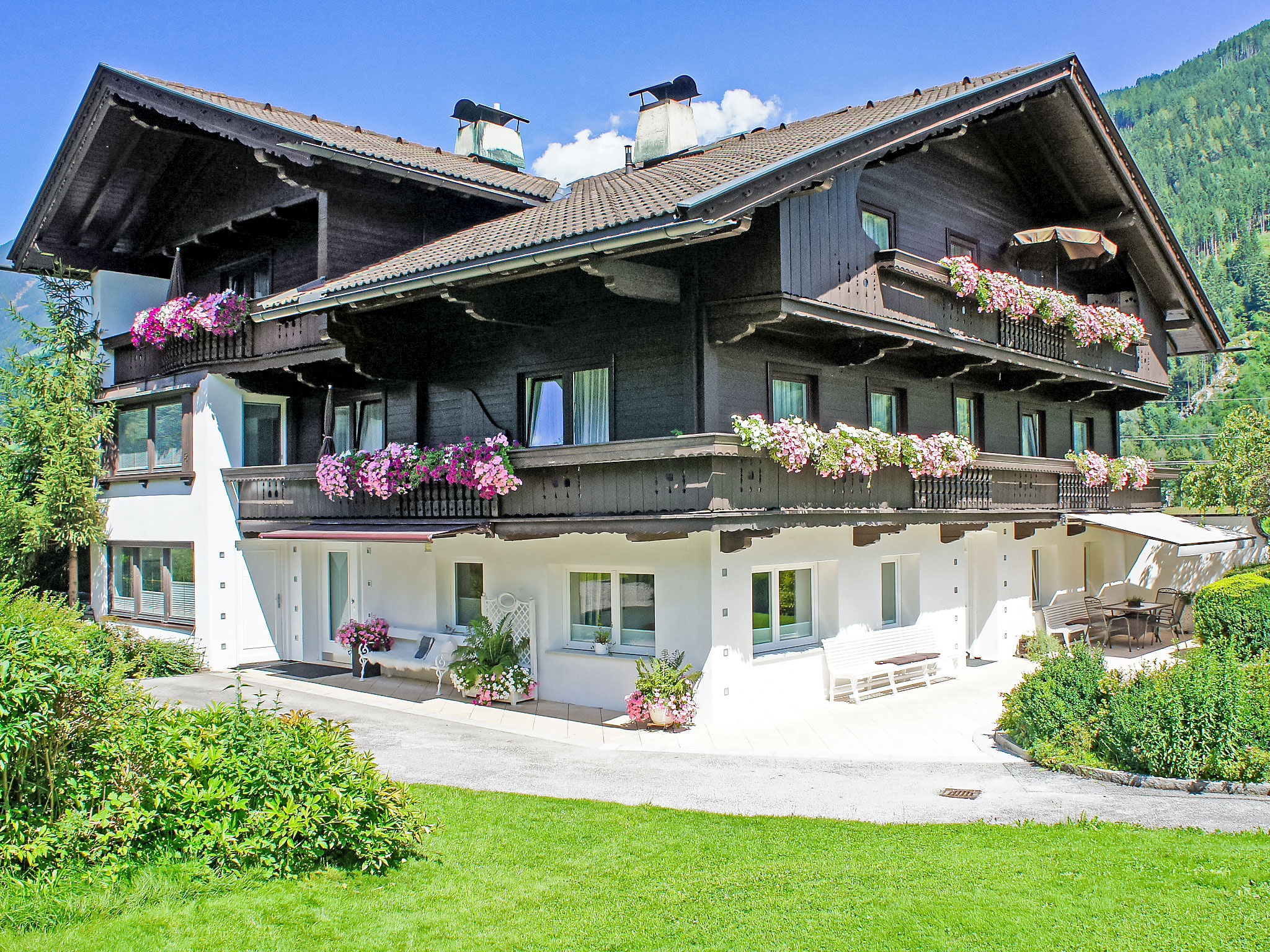 Ruim 4-persoons appartement aan de golfbaan in Aschau im Zillertal - foto 36