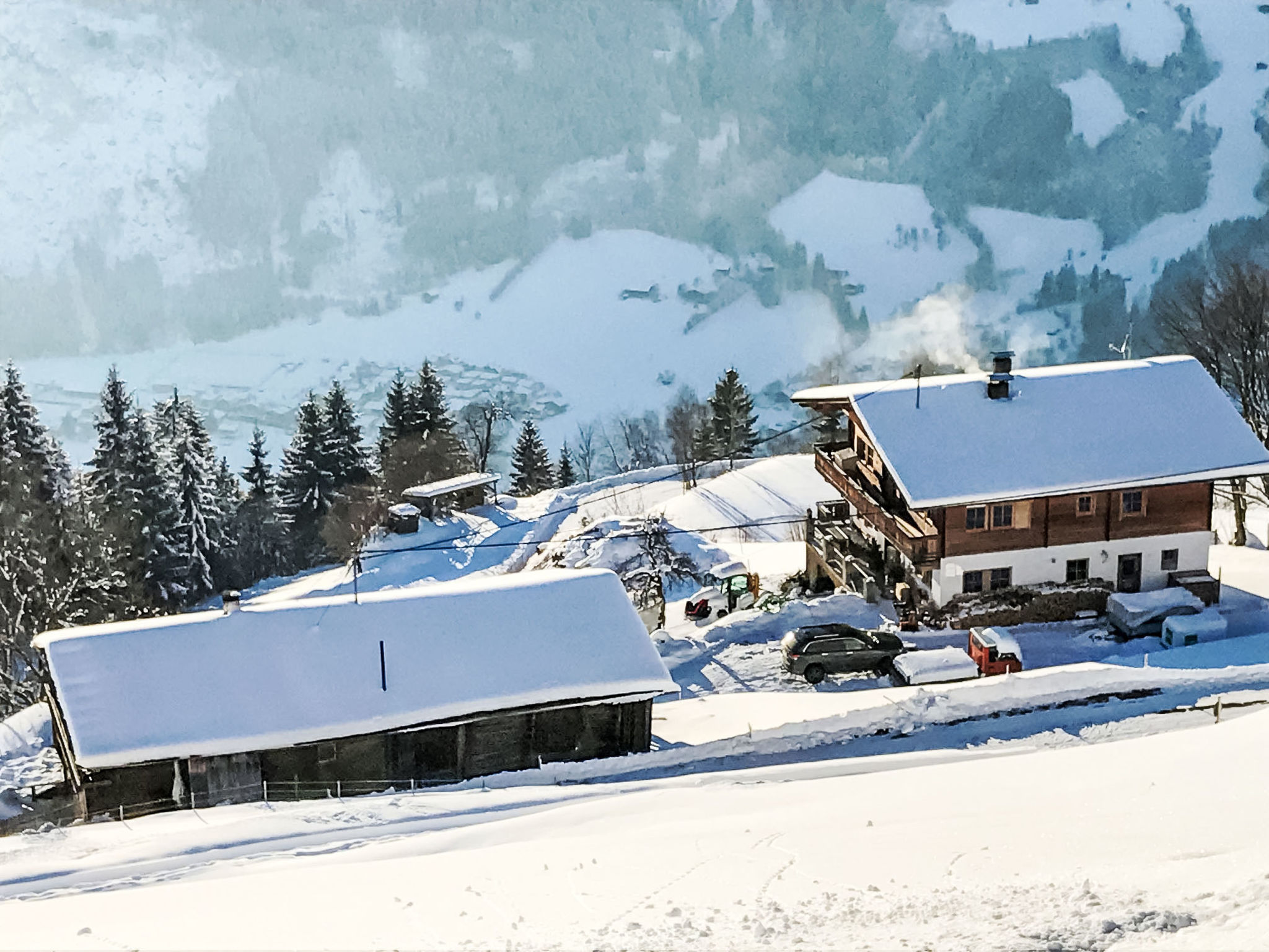 Almchalet Zillertal-Draußen