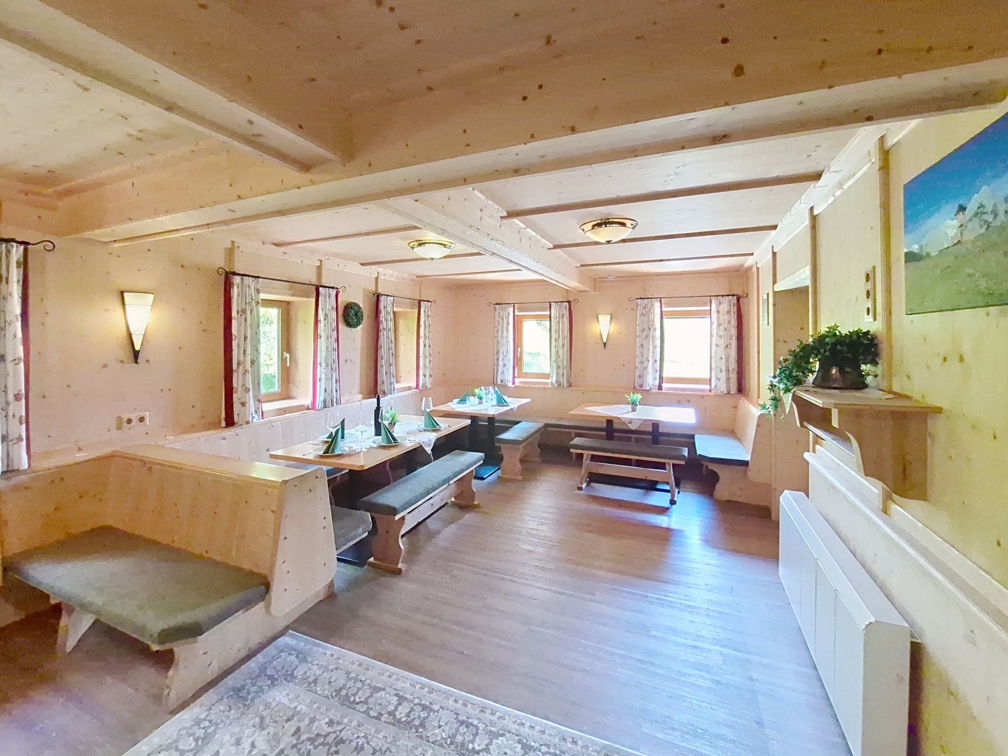Ferienhaus Dinkl - Drinnen