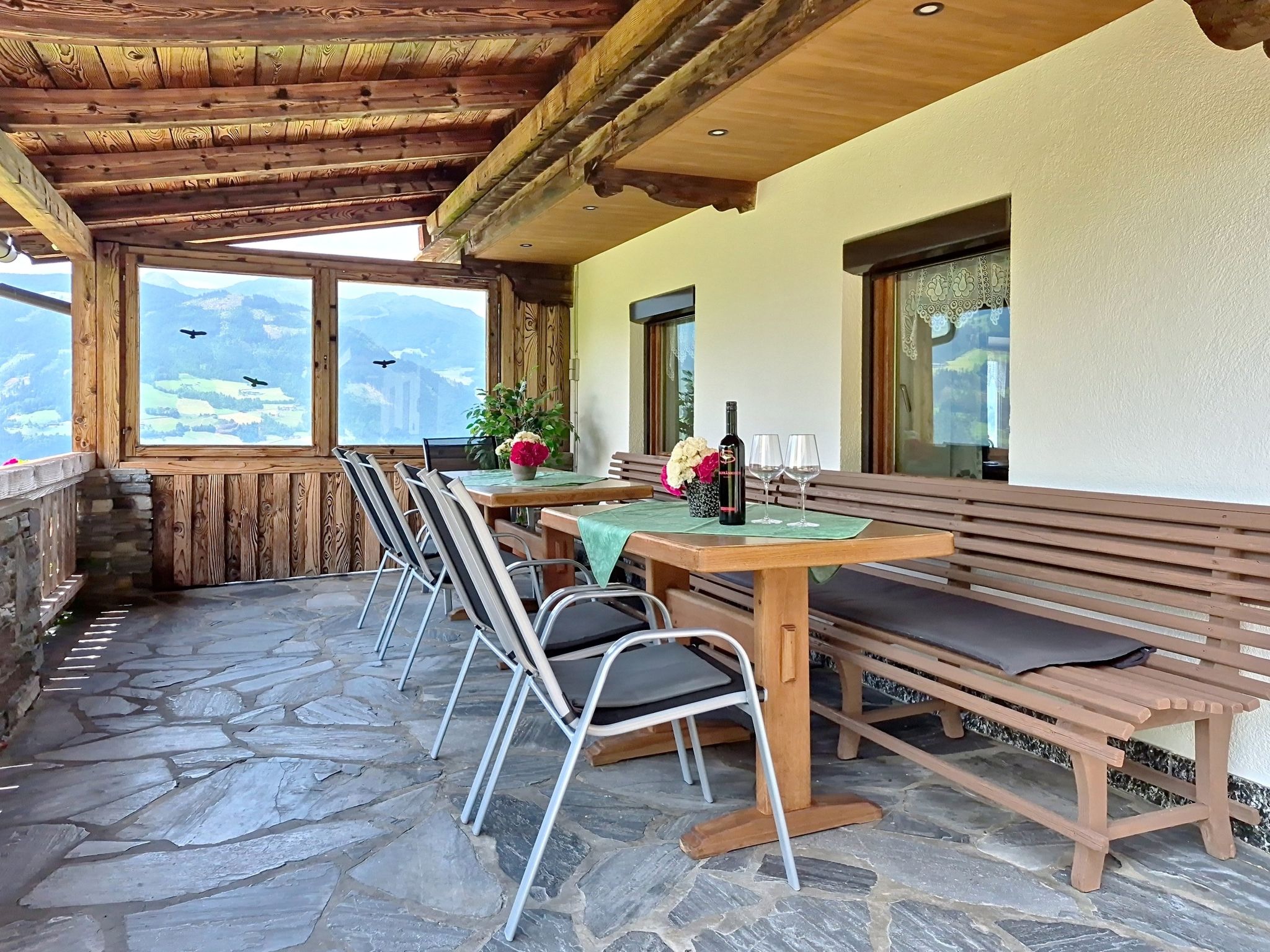 Ferienhaus Dinkl - Draußen