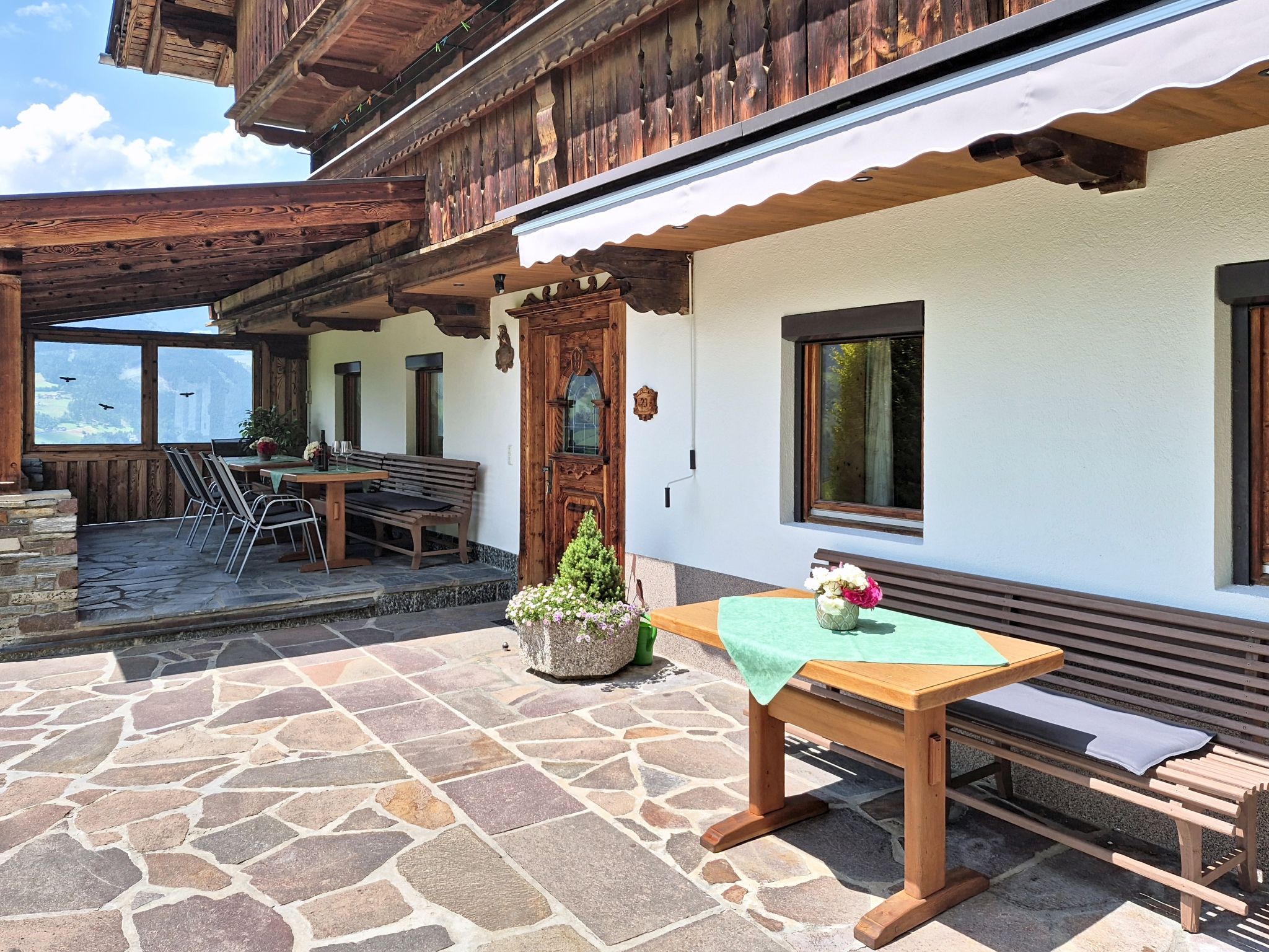 Ferienhaus Dinkl - Draußen