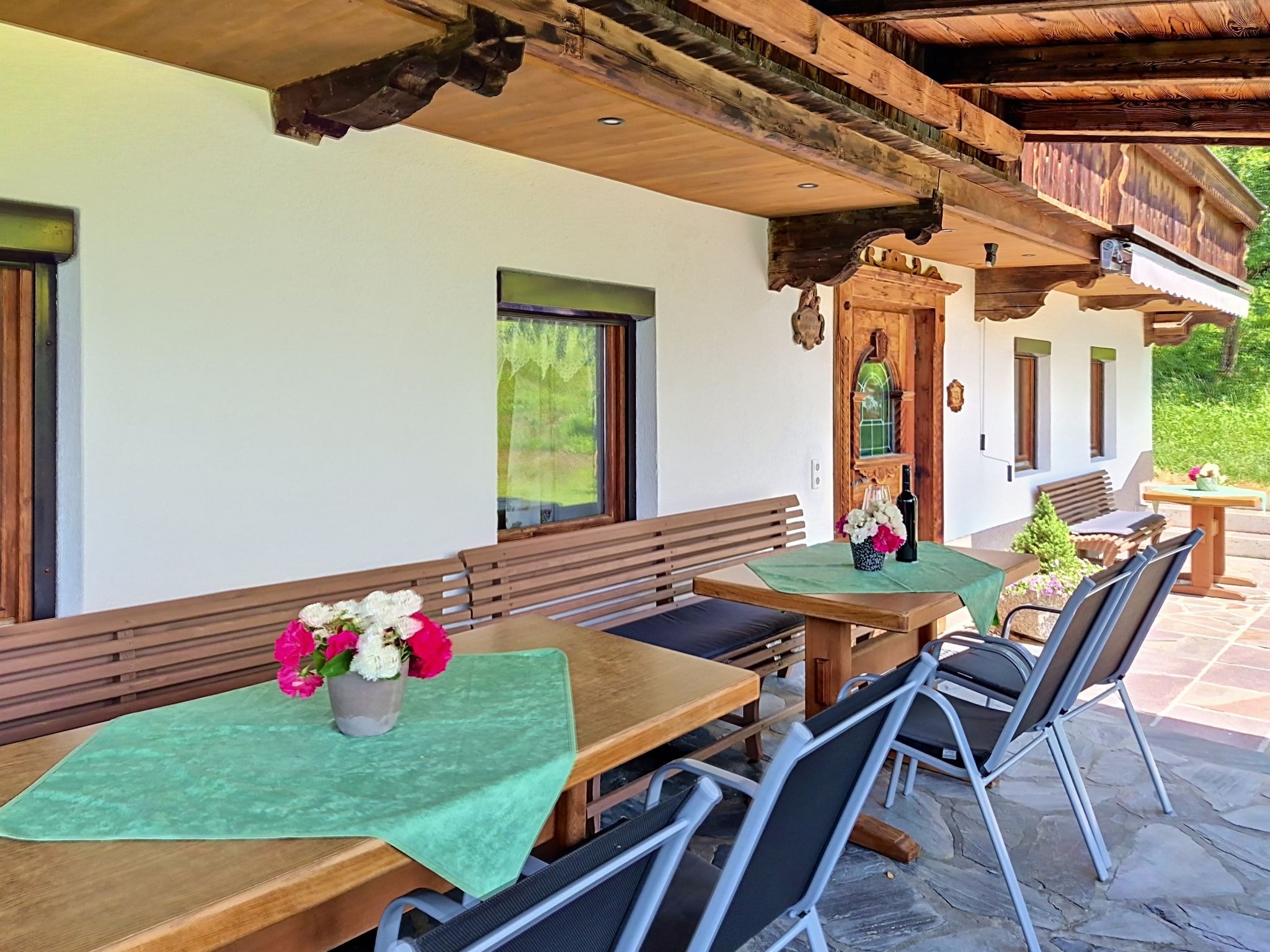 Ferienhaus Dinkl - Draußen