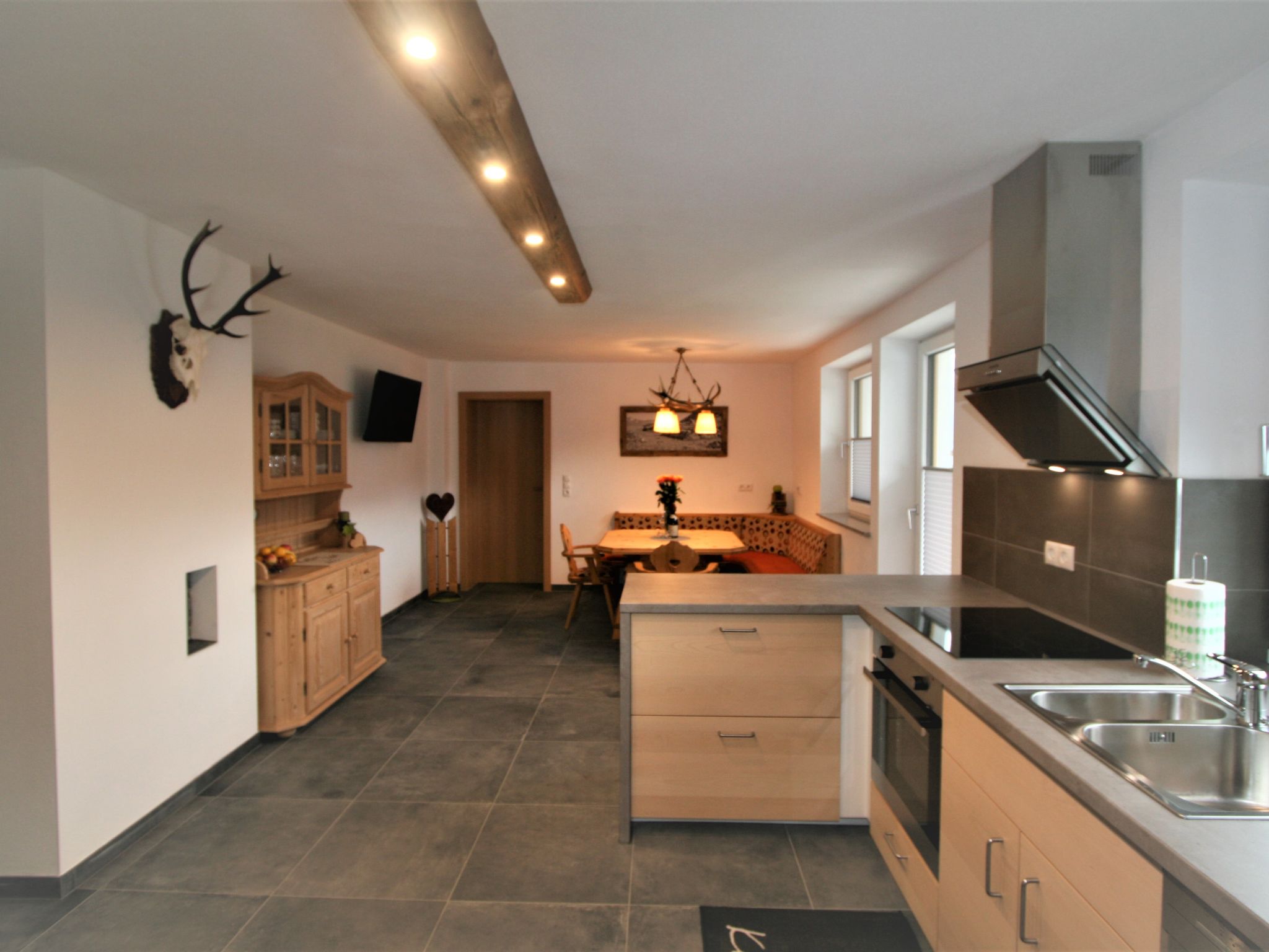 Appartement Sonnigs Platzl – Cuisine et coin repas, photo 13 sur 43