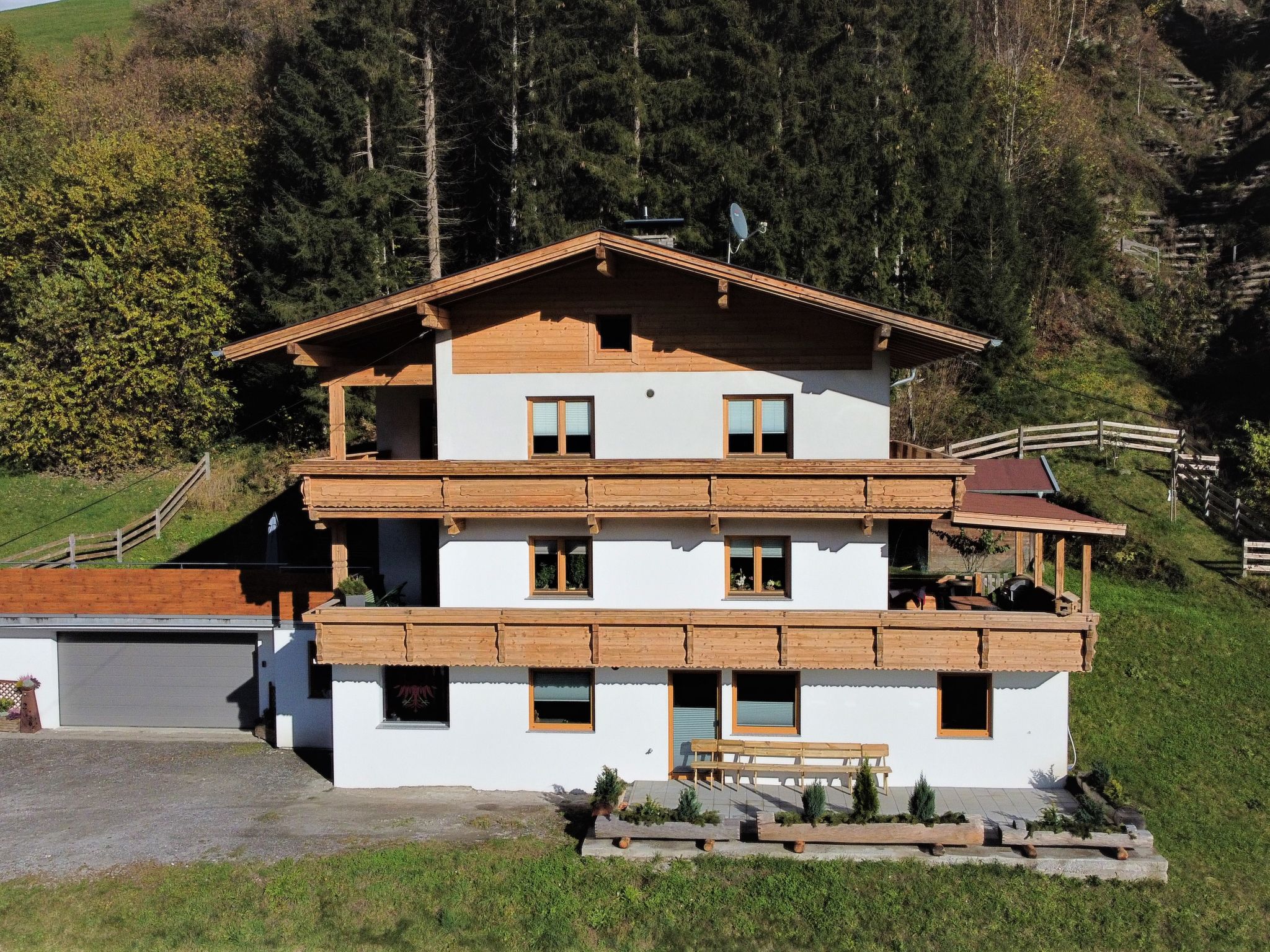 Appartement Sonnigs Platzl – Vue aérienne, photo 6 sur 43