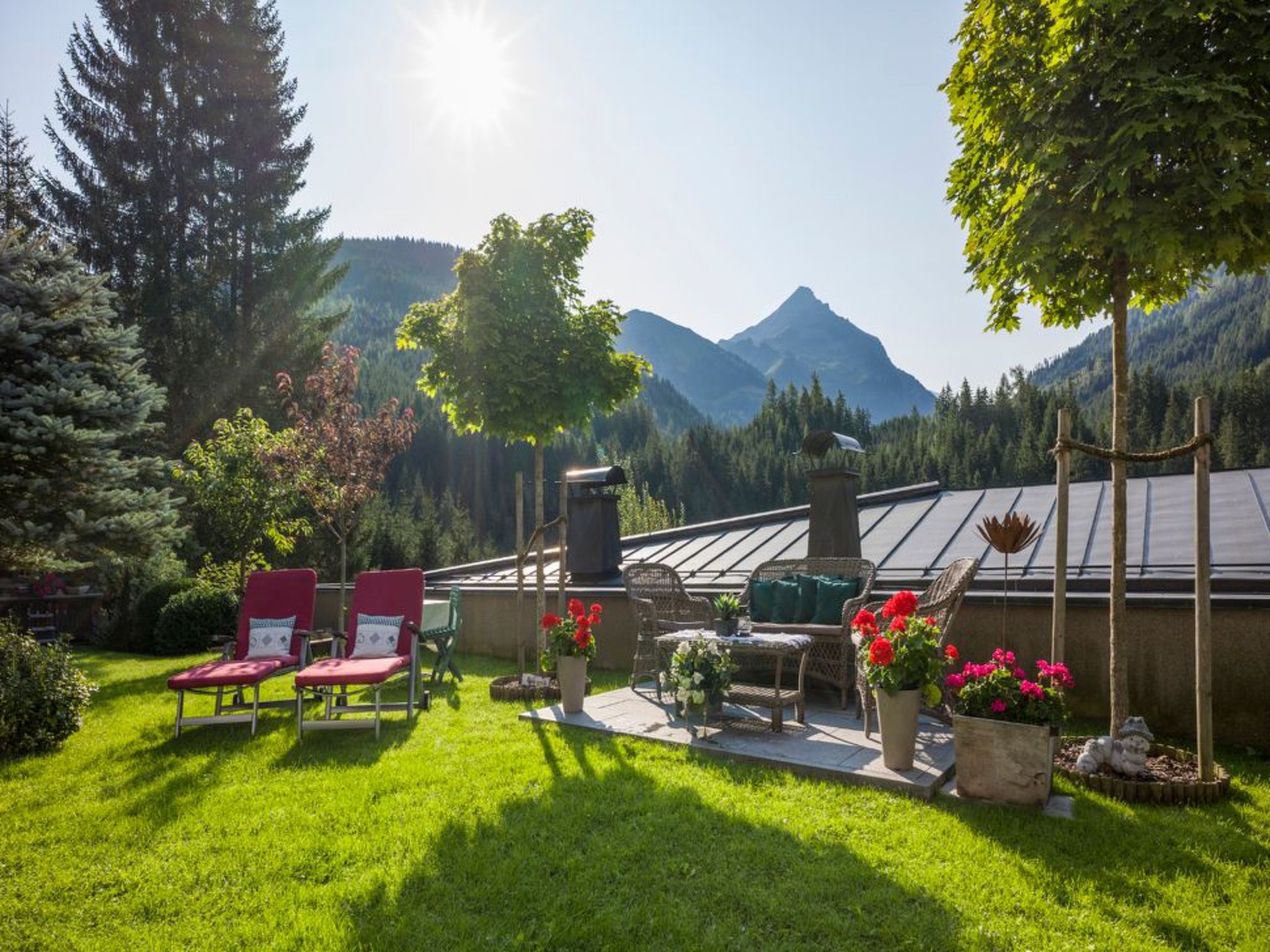 Seeblick für 4 Personen Apartment in Gerlos