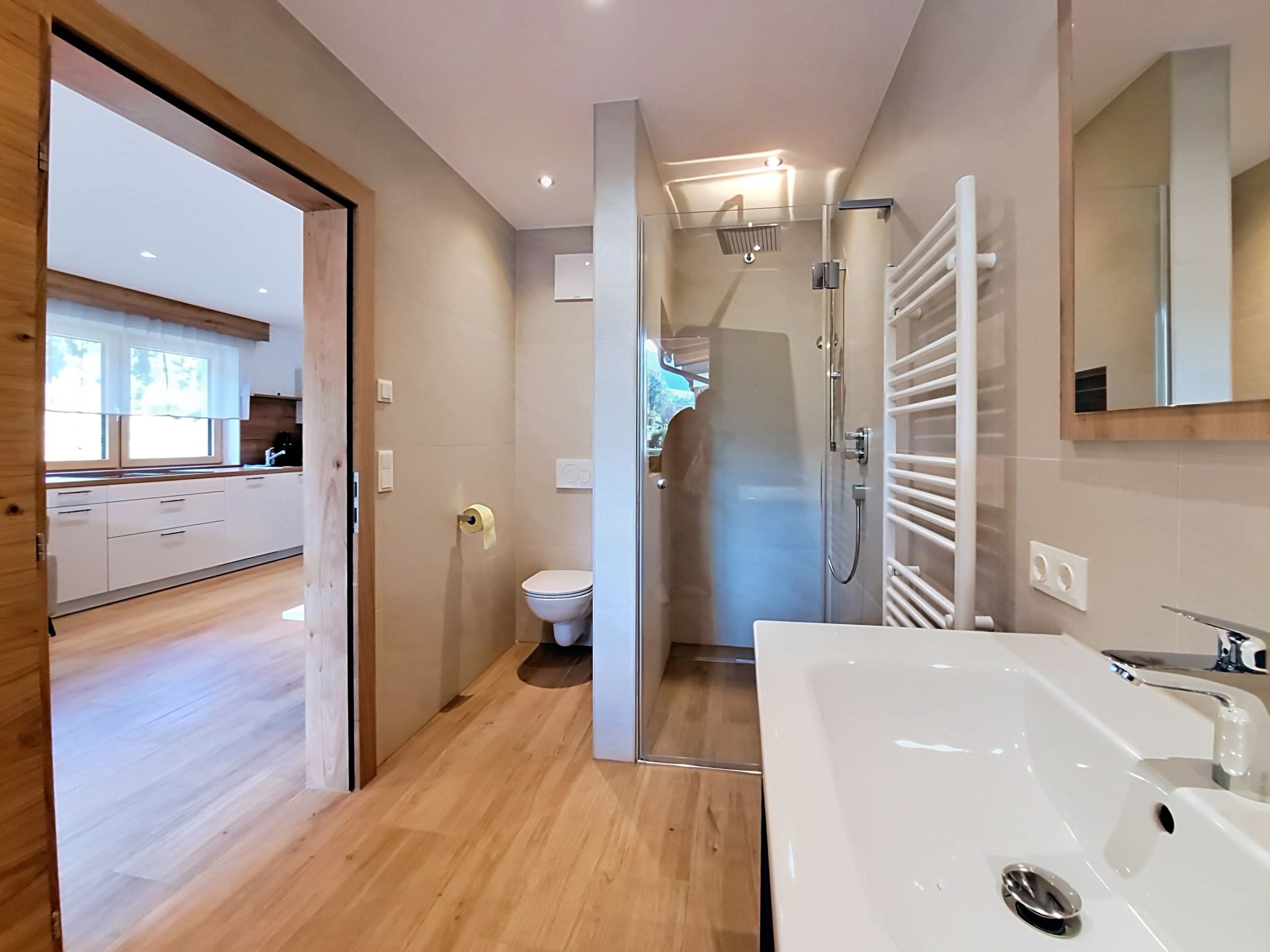 Appartement Bergland bestehend aus Bavaria und Tyrol – Salle de bains, photo 44 sur 93
