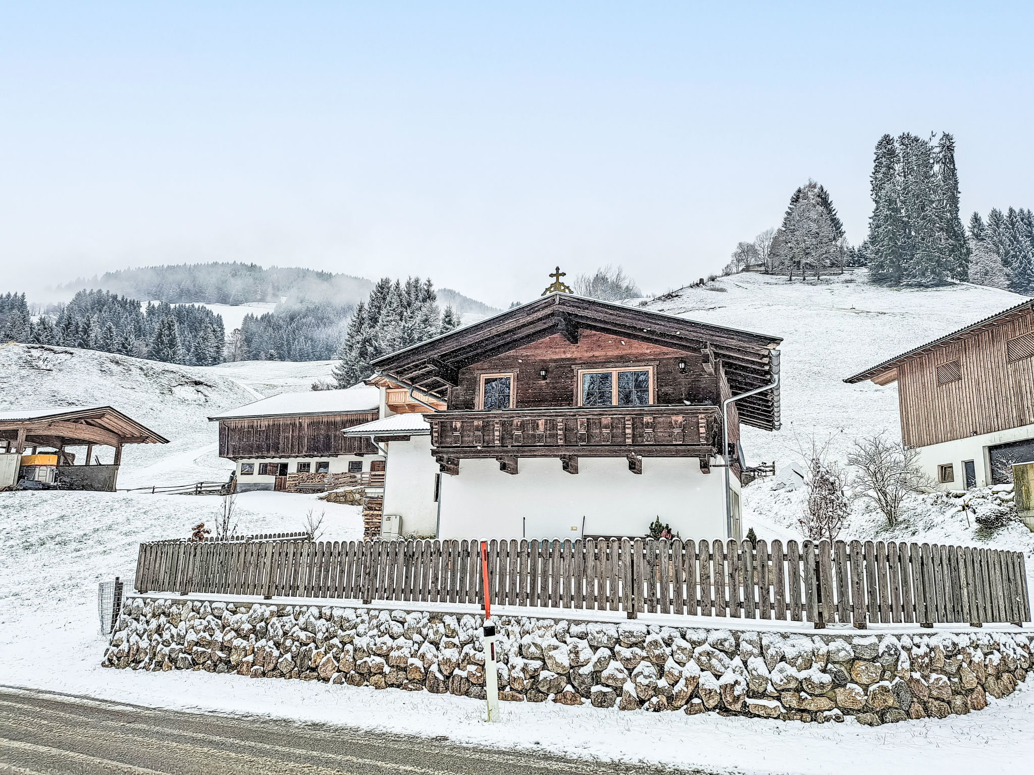 Zonnig vrijstaand chalet Schwarzenau bij Auffach, vlakbij skibus en bergen - foto 42