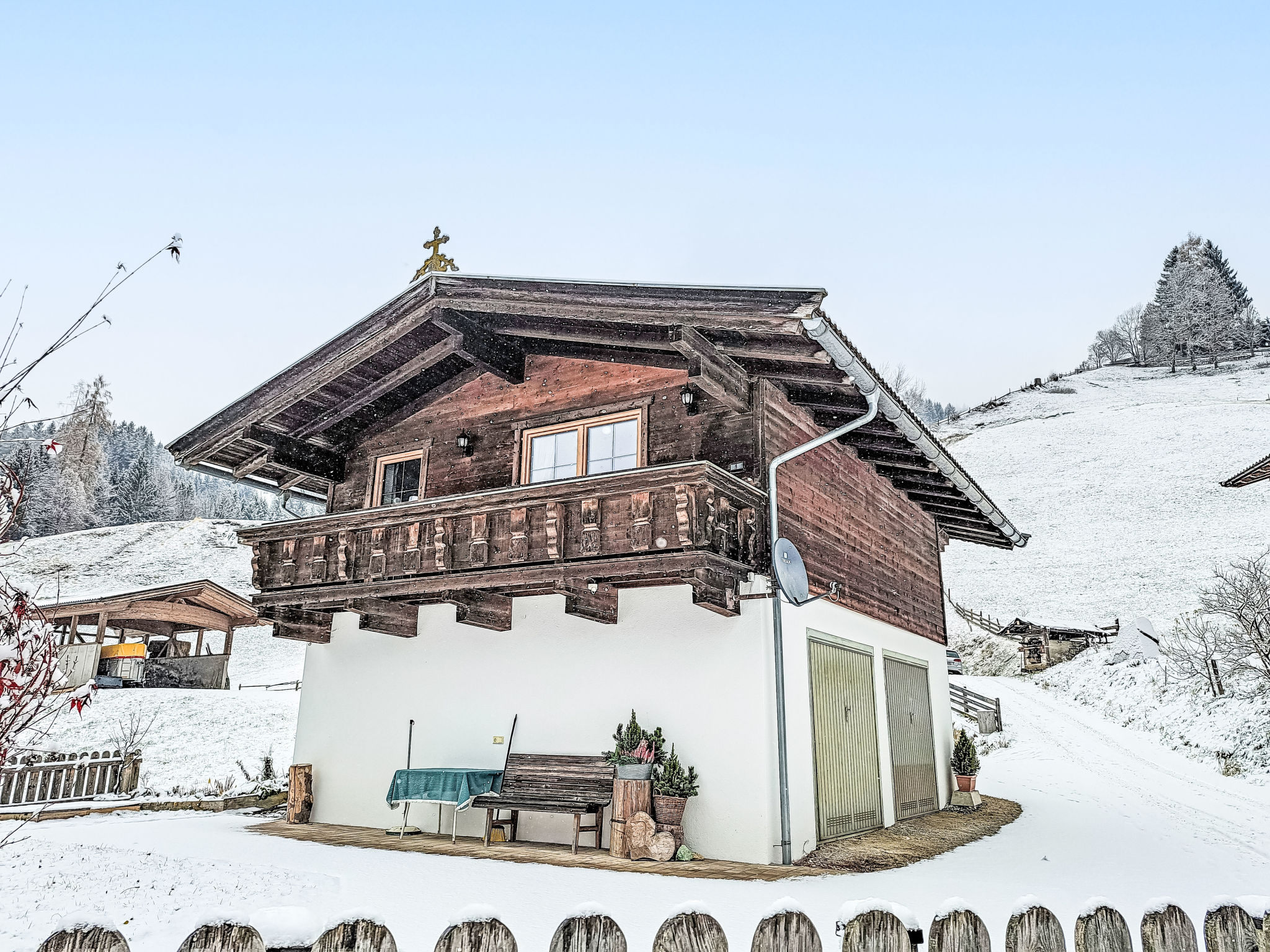 Zonnig vrijstaand chalet Schwarzenau bij Auffach, vlakbij skibus en bergen - foto 43