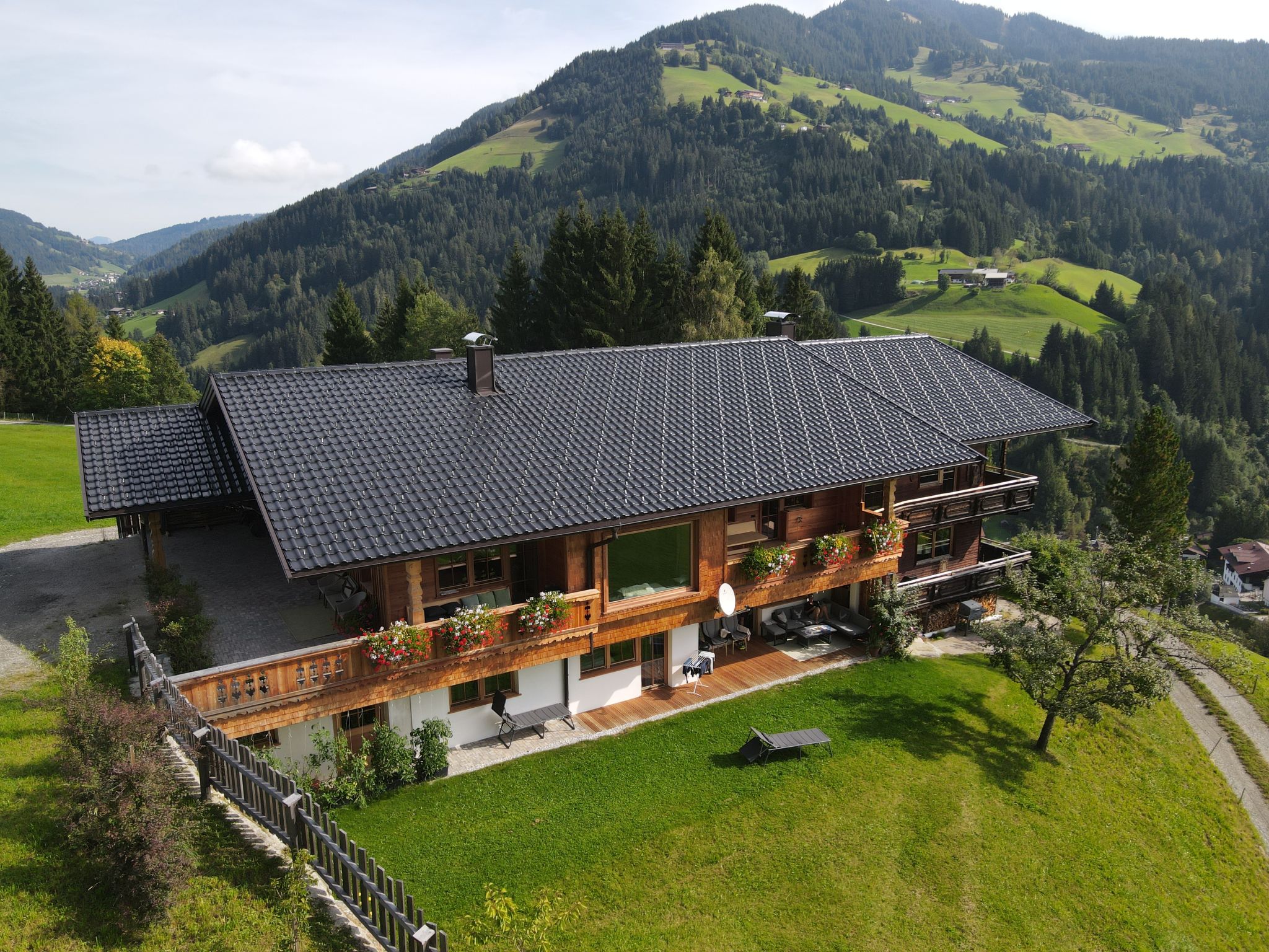 Appartement Panorama Chalet Tirol – Vue aérienne, photo 15 sur 127