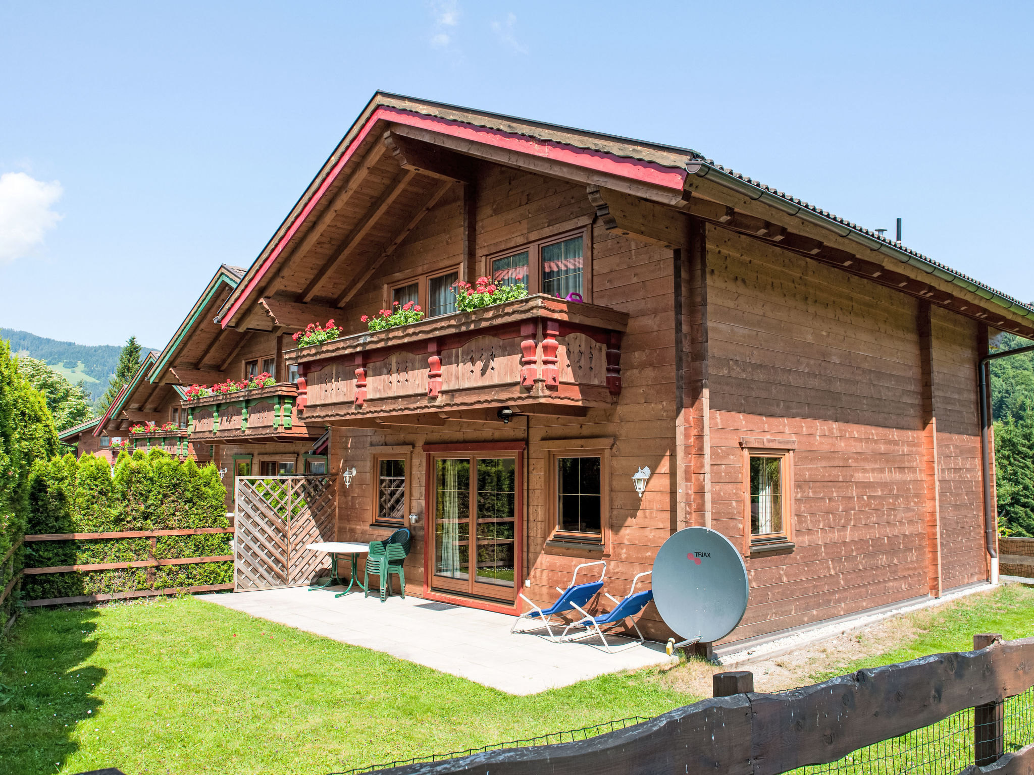 Ferienhaus mit umzäuntem Garten in Niederau (Österreich) und 2 Hunde erlaubt