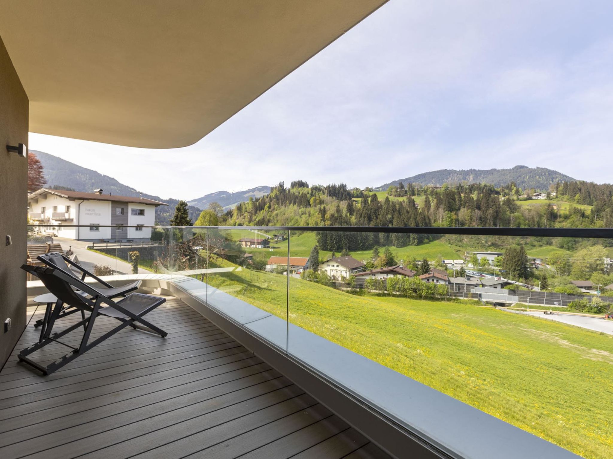 Studio mit Balkon - Buiten