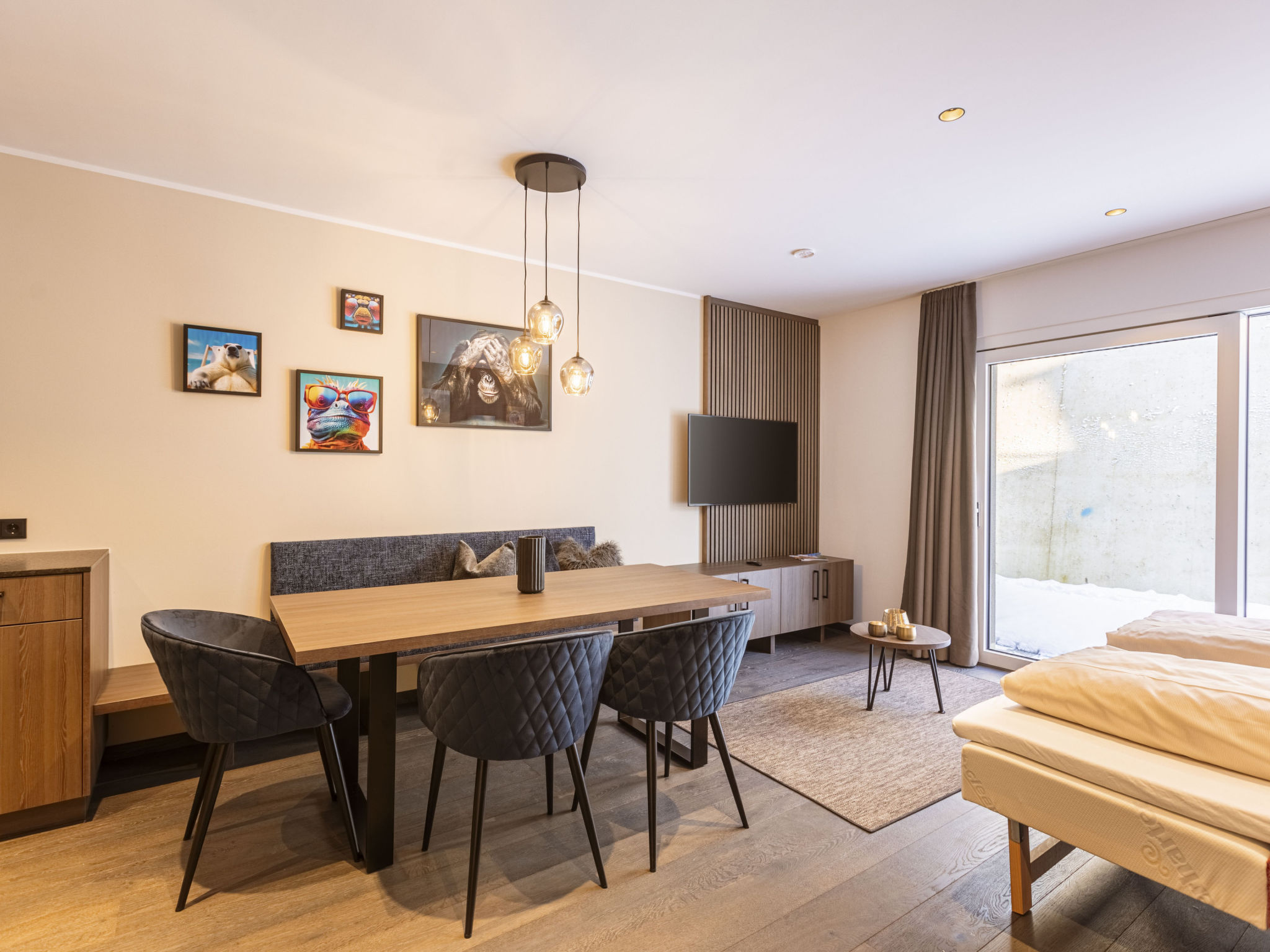 Superior mit 1 Schlafzimmer für 2-5 Pers - Binnen