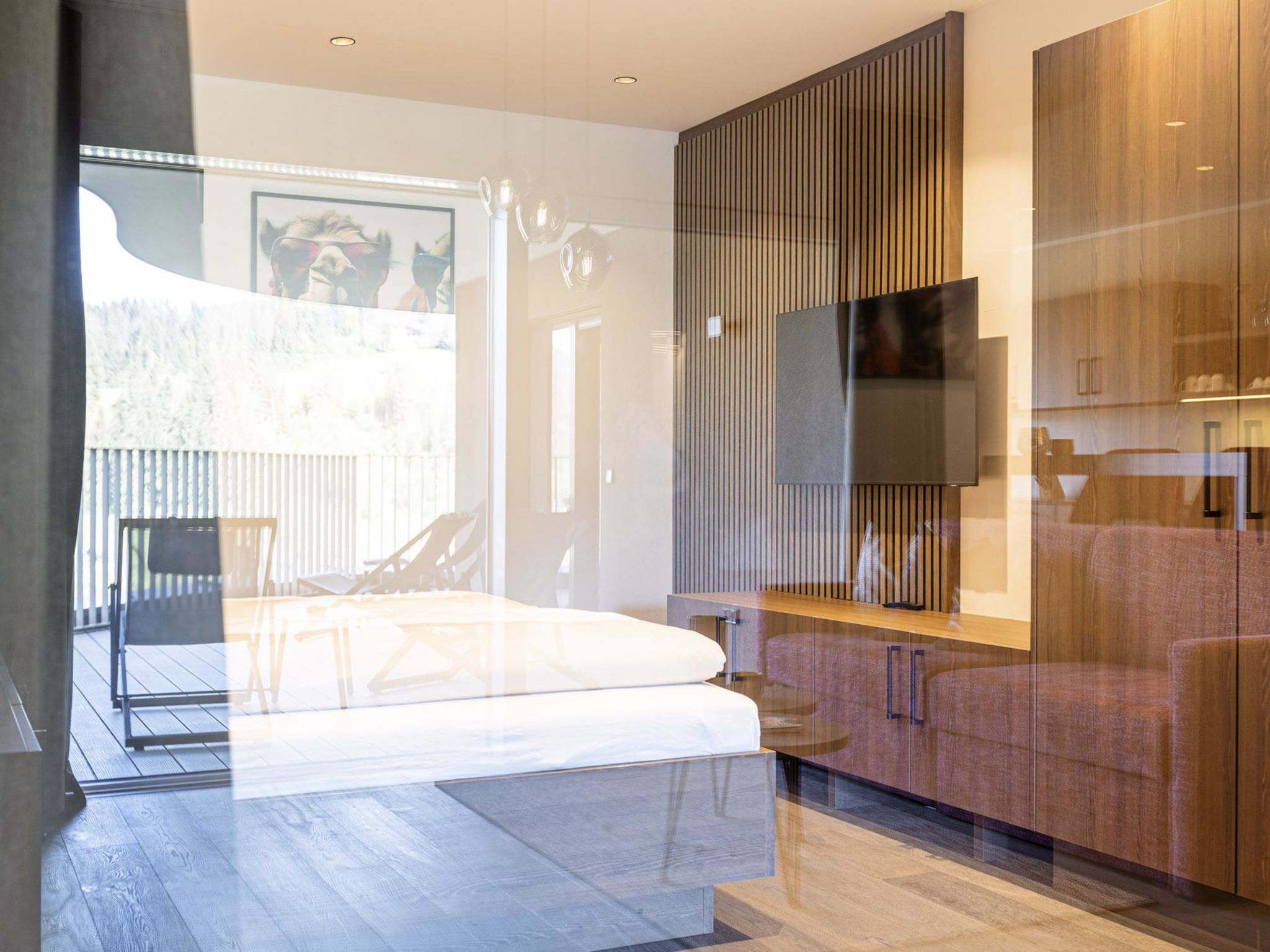  mit 2 Schlafzimmer für 2-6 Personen - Binnen