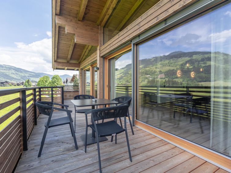 Luxe appartement met sauna en bergzicht in Westendorf in Westendorf