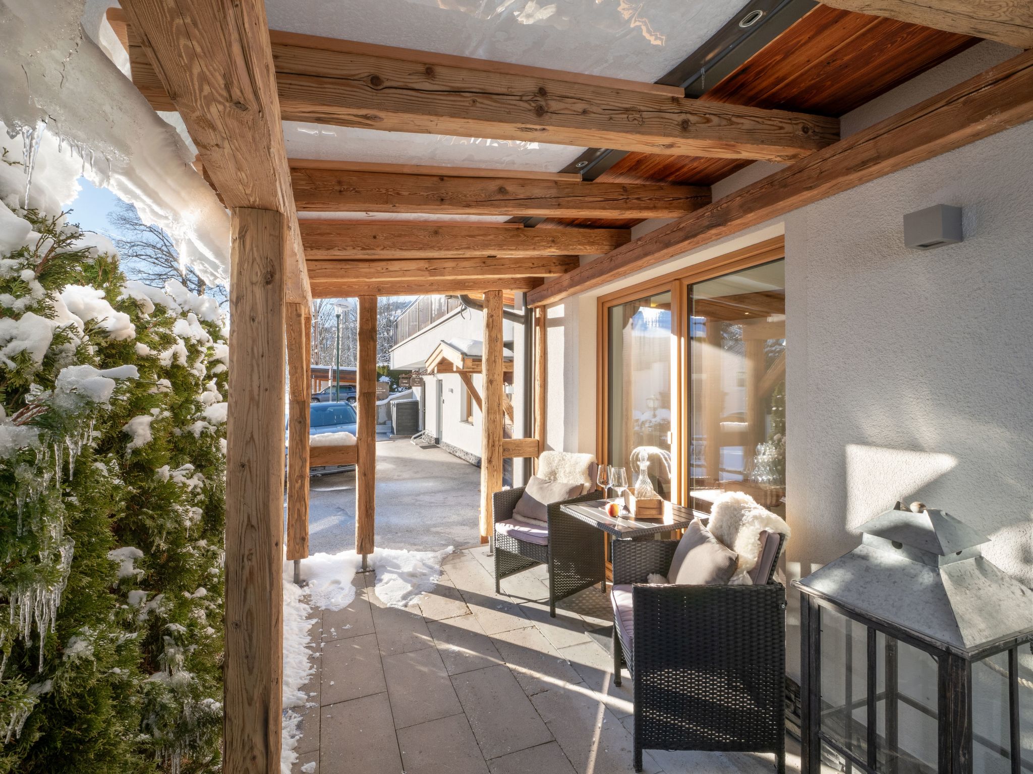 Luxuriöse Ferienwohnung mit Terrasse-Binnen