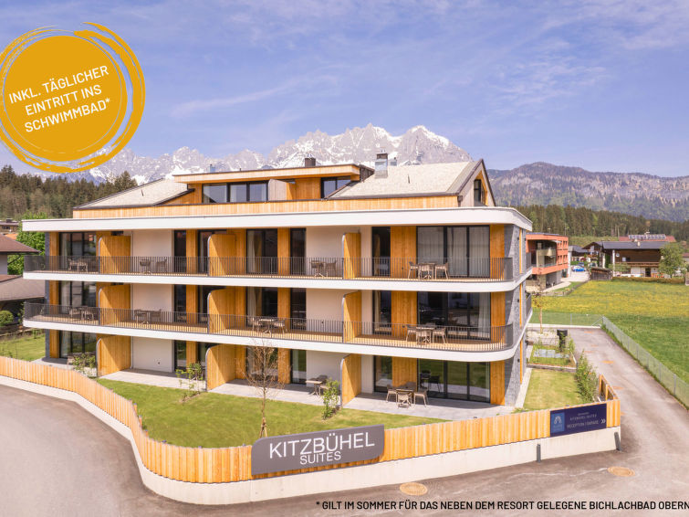 Centraal gelegen appartement in Oberndorf met sauna en wellness in Oberndorf in Tirol