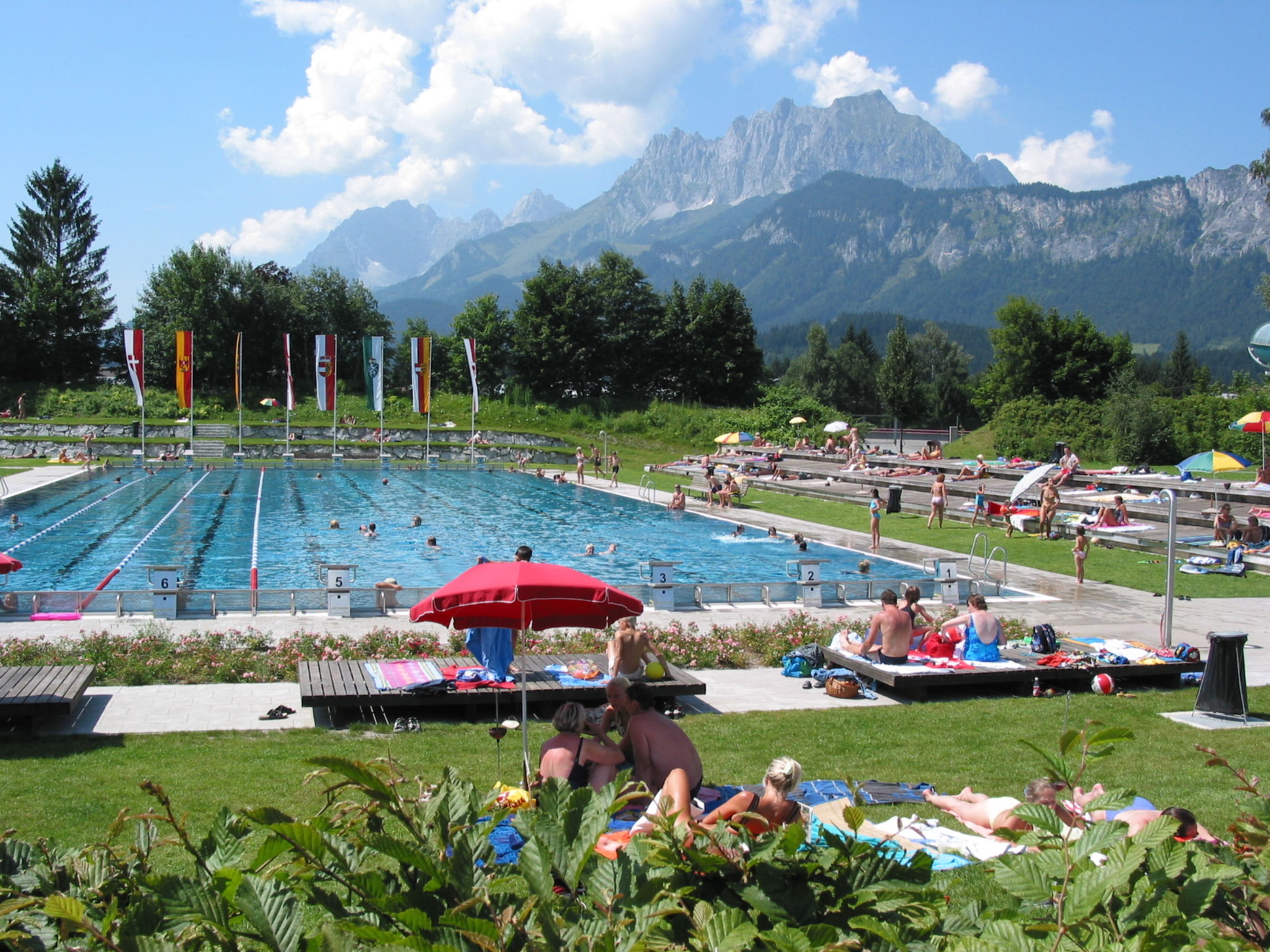 Appartement mit Blick auf den Wilden Kaiser-Area