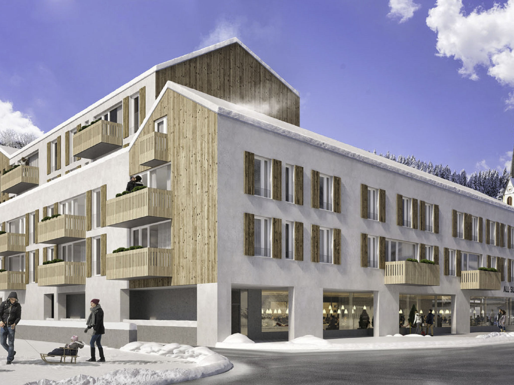 Typ 2 All Suite/Innallfi/6P - Buiten