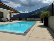 Villa Renate: Modern vrijstaand chalet bij Landeck met zwembad en bergzicht - thumbnail 2