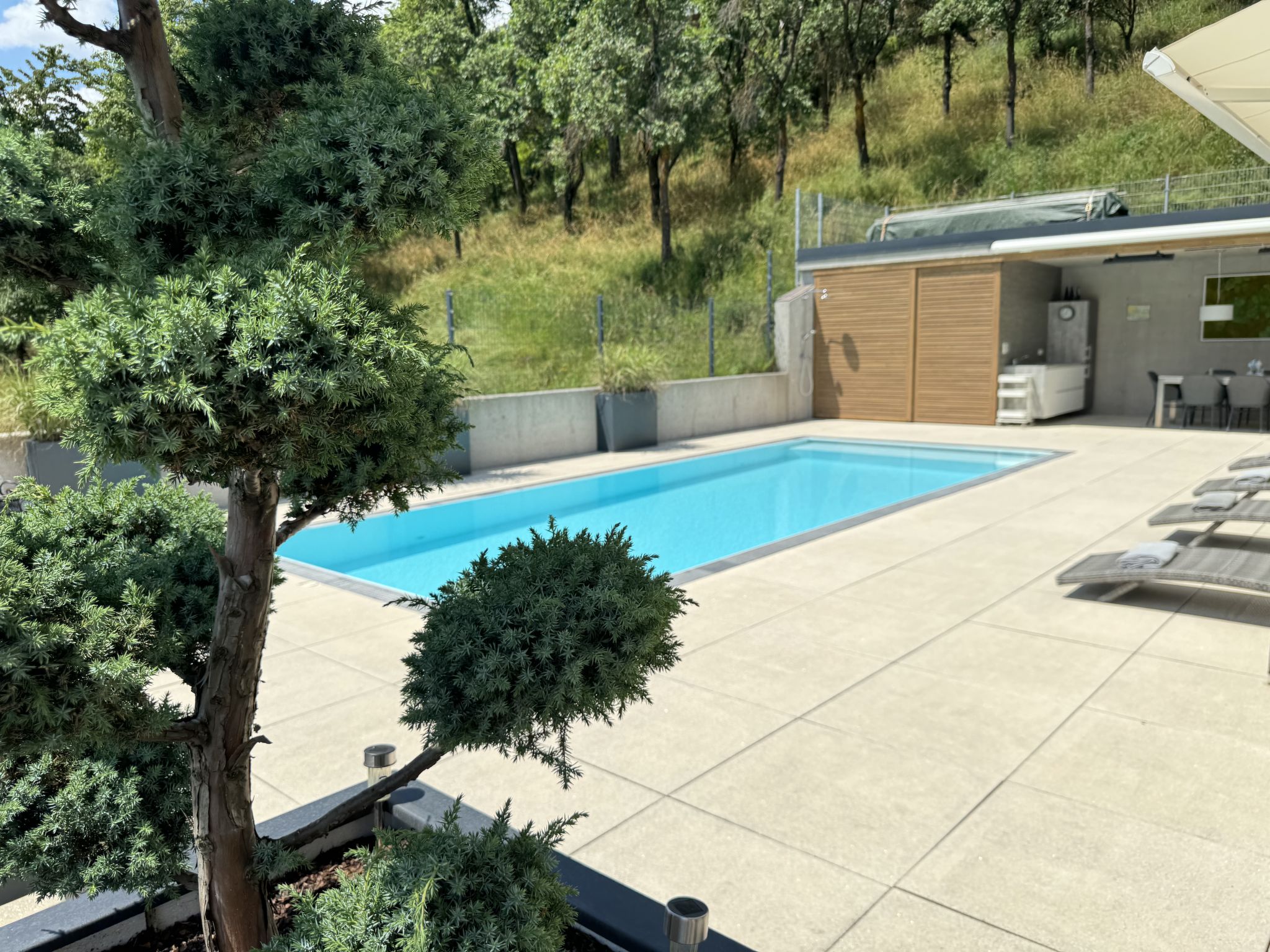 Villa Renate: Modern vrijstaand chalet bij Landeck met zwembad en bergzicht - foto 31