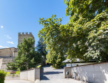 Feriebolig Burg Biedenegg mit Schlosscafé