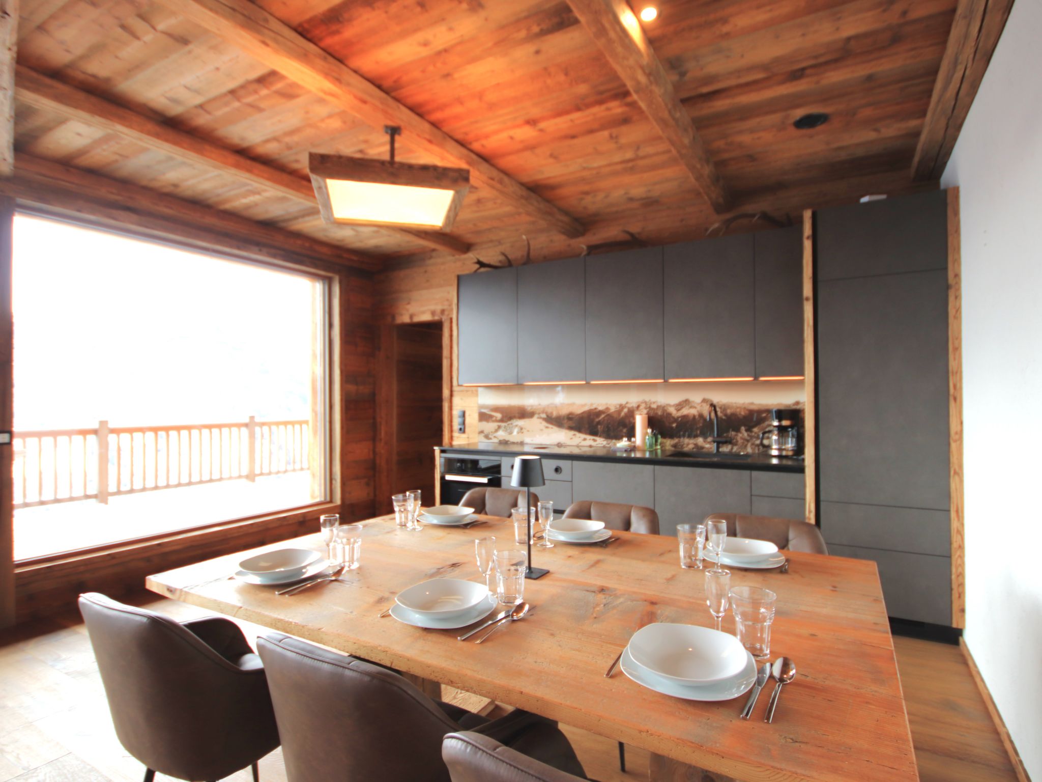 Chalet Ebenholz-Binnen