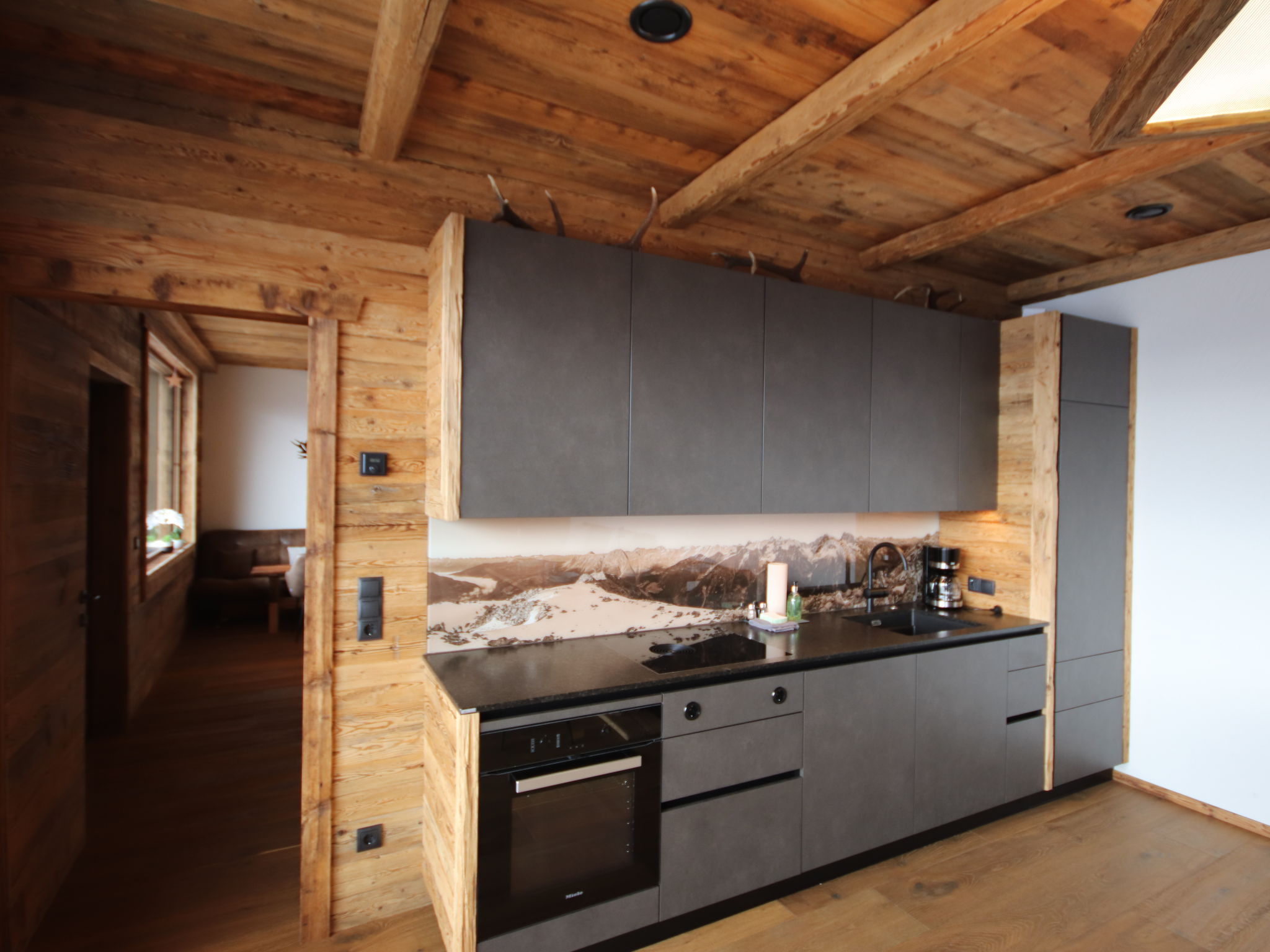 Chalet Ebenholz-Binnen