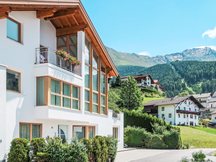 Centraal gelegen appartement Kristall in Prutz/Kaunertal in Prutz/Kaunertal