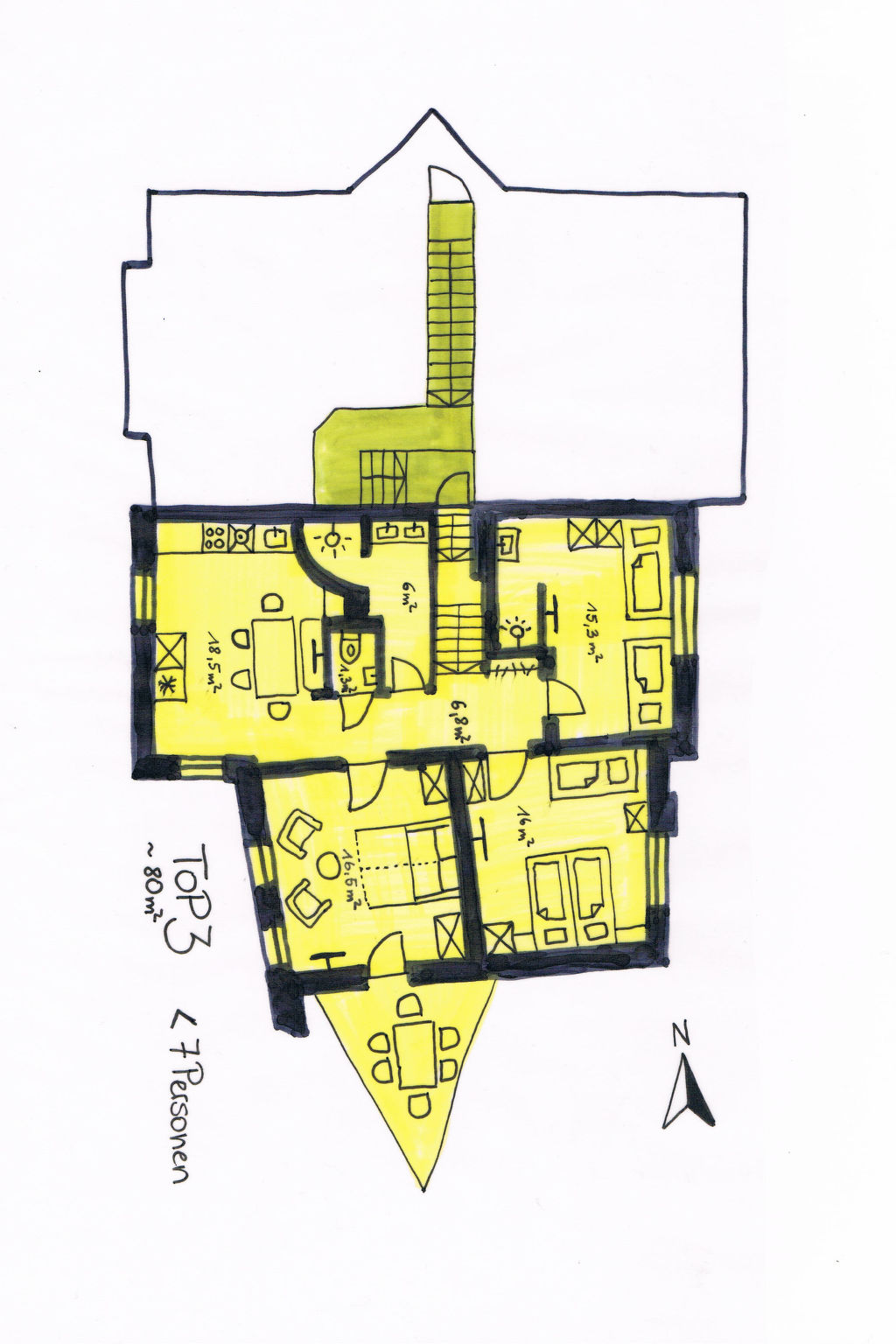 Appartement Sandra – Plan, photo 8 sur 8
