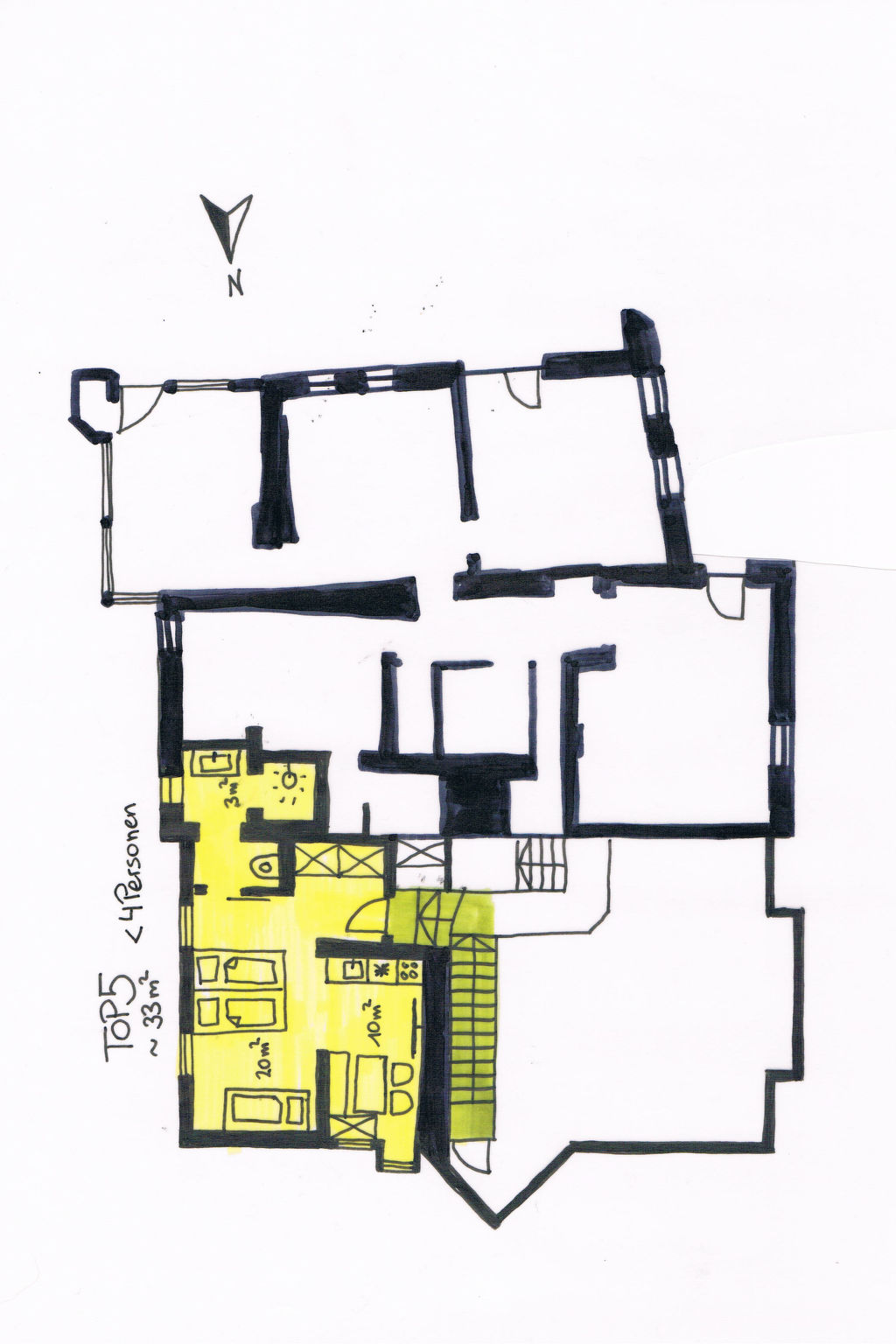 Appartement Sandra – Plan, photo 8 sur 8