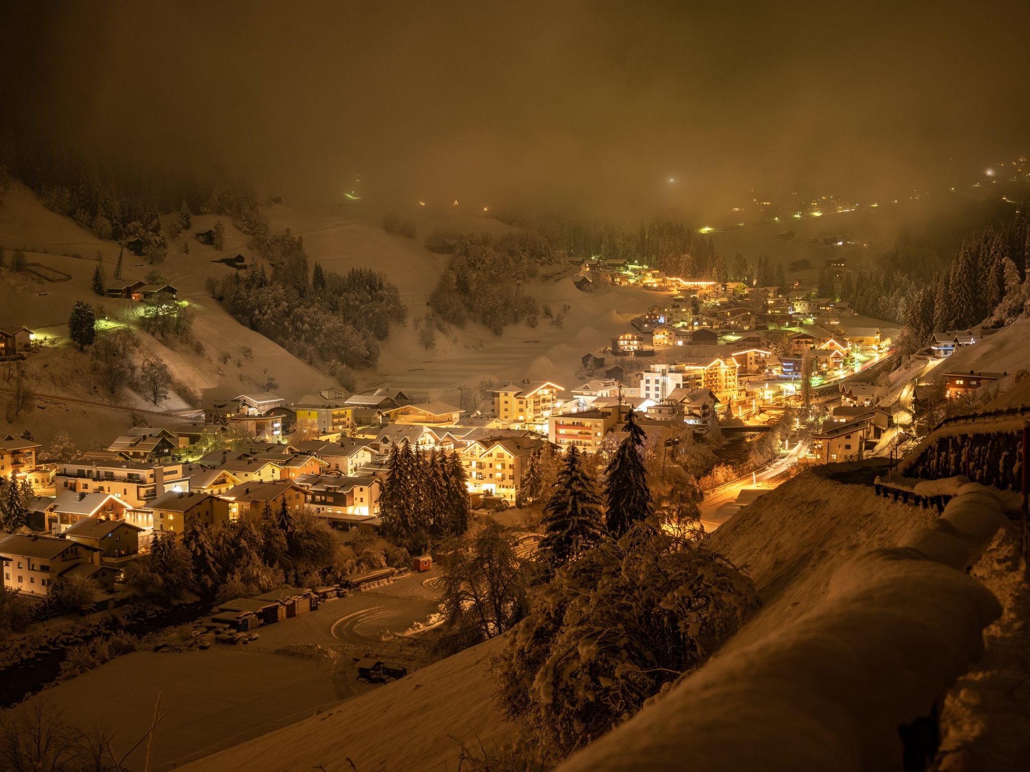 Das luxuriöse Alpine Apartment-Area