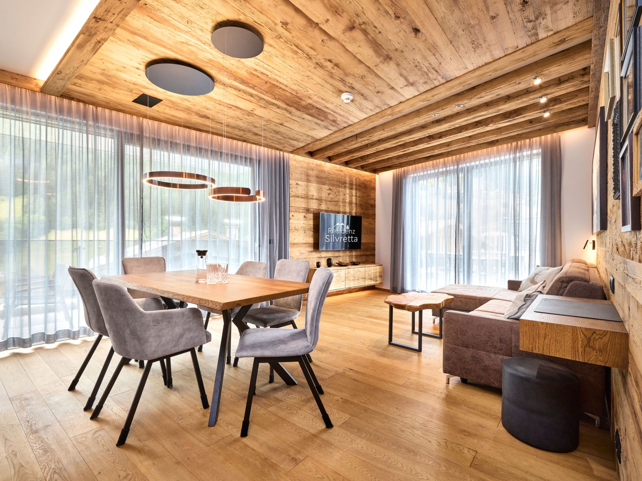 Das luxuriöse Chalet-Apartment-Image-tags.info