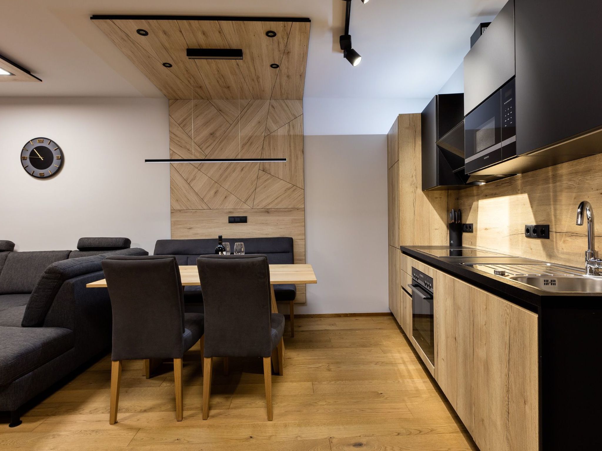 Moderne Wohnung mit einer wunderschönen Aussicht