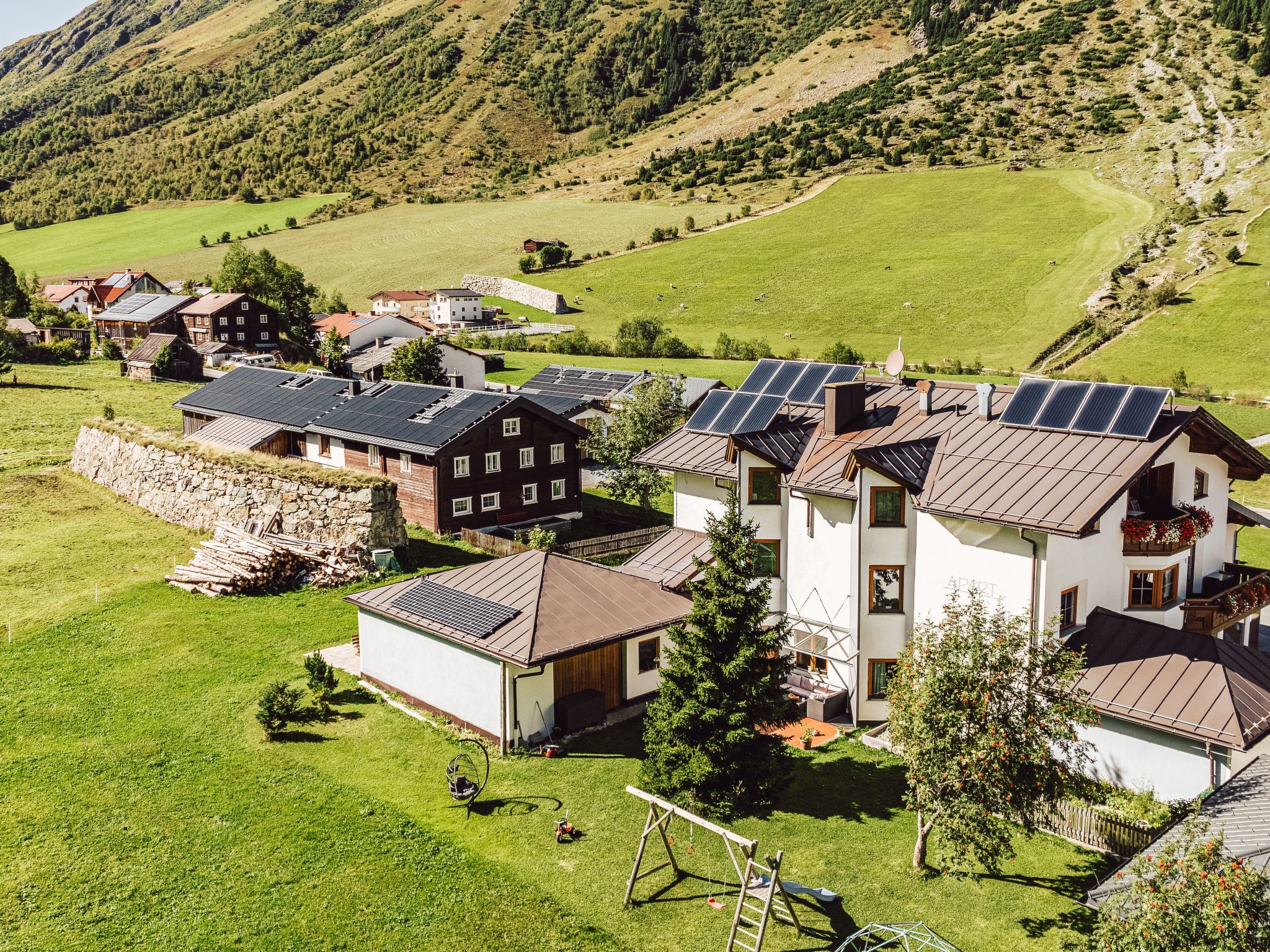 Panorama in Galtür-Binnen