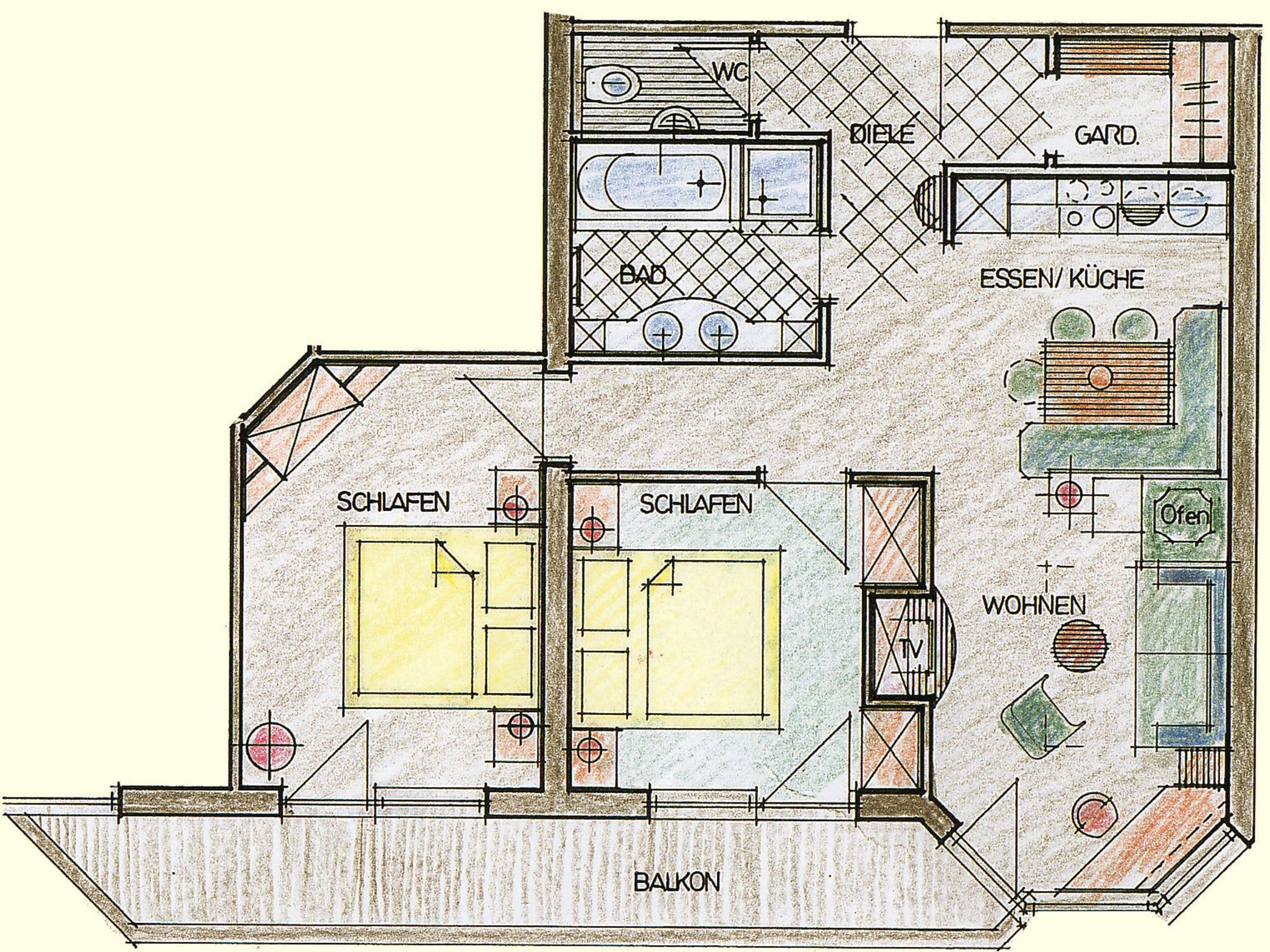 Photo of 2 Schlafzimmer Apartment