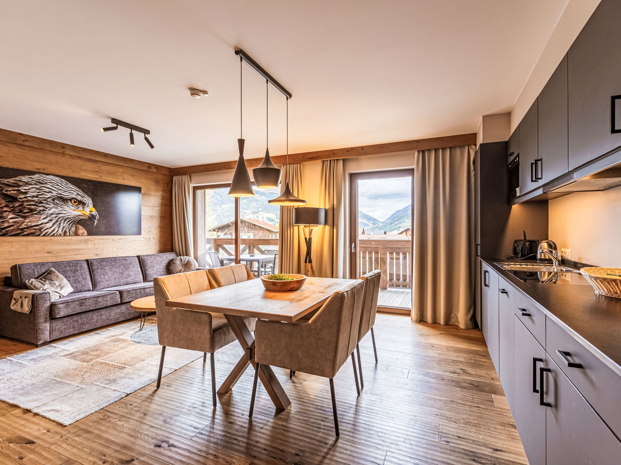 Stijlvol 1-slaapkamer appartement in Ehrwald, vlakbij centrum en golfbaan - foto 9