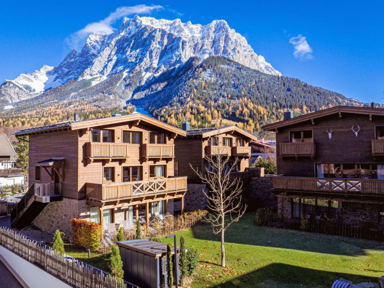 Centraal gelegen appartement in Ehrwald met zwembad en sauna in Ehrwald