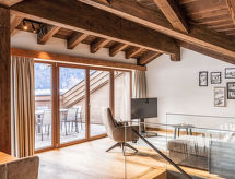 Luxe penthouse voor 8 personen in Ehrwald, vlakbij centrum en golfbaan - thumbnail 3