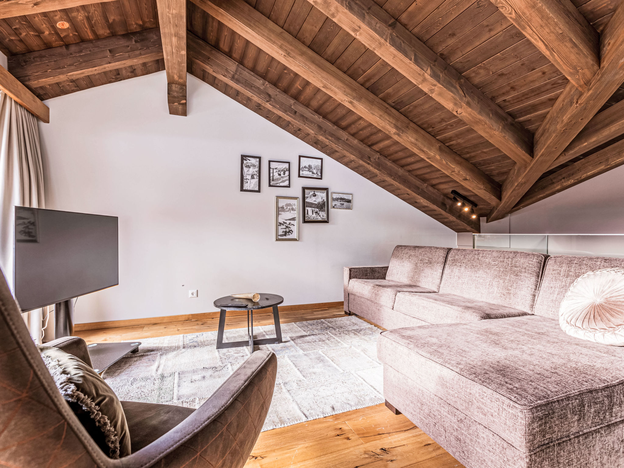 Luxe penthouse voor 8 personen in Ehrwald, vlakbij centrum en golfbaan - foto 2
