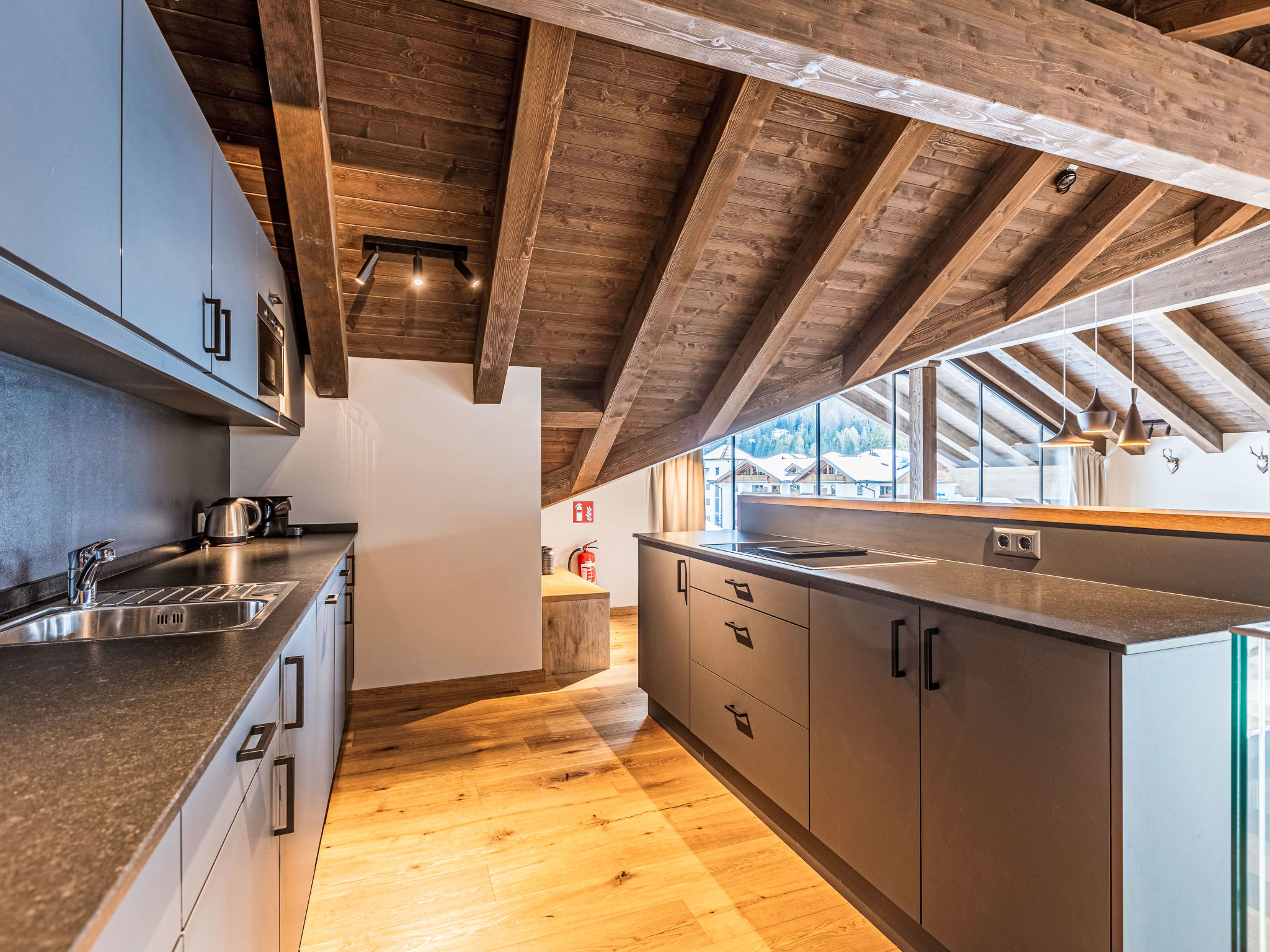 Luxe penthouse voor 8 personen in Ehrwald, vlakbij centrum en golfbaan - foto 11