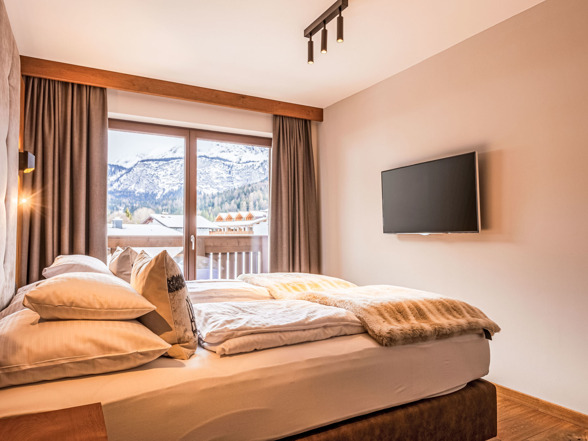 Luxe penthouse voor 8 personen in Ehrwald, vlakbij centrum en golfbaan - foto 7