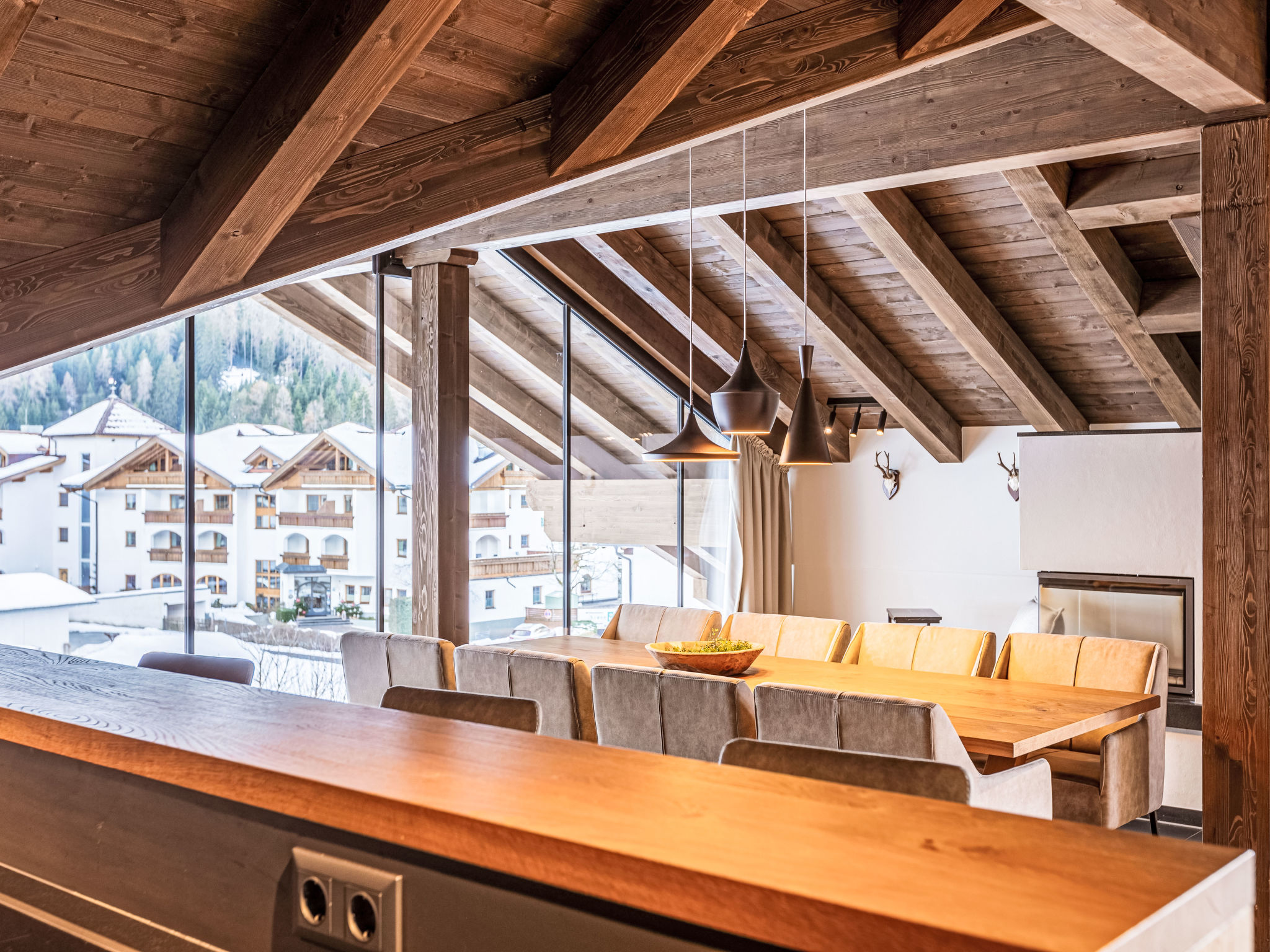 Luxe penthouse voor 8 personen in Ehrwald, vlakbij centrum en golfbaan - foto 12