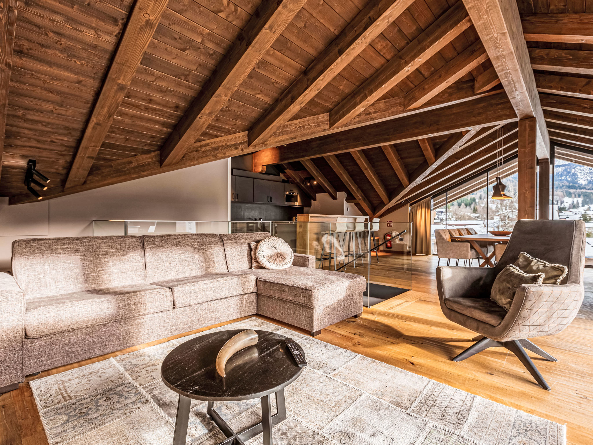 Luxe penthouse voor 8 personen in Ehrwald, vlakbij centrum en golfbaan - foto 16