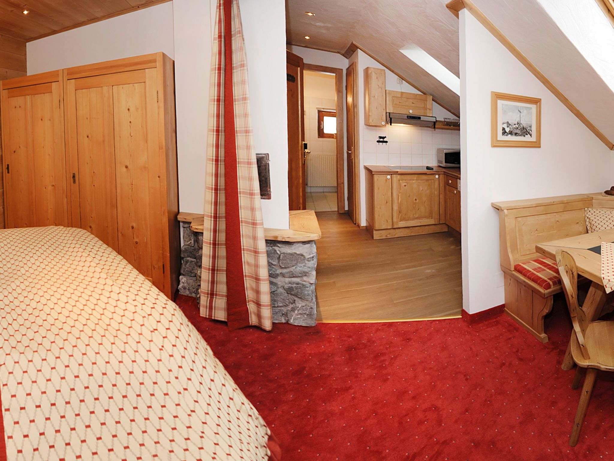 Ruhige Wohnung in Sankt Gallenkirch mit Garten-Dedans