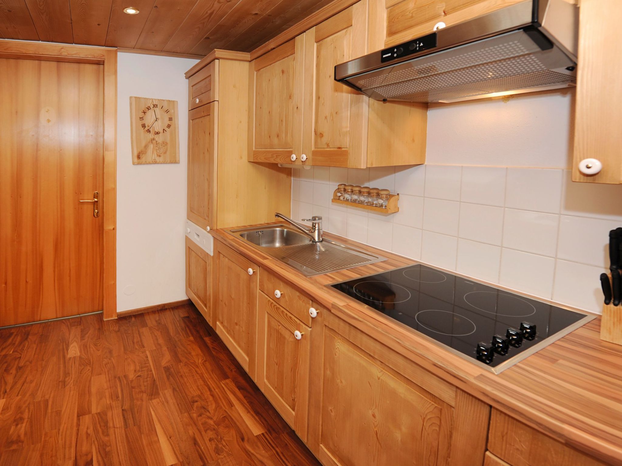 Ruhige Wohnung in Sankt Gallenkirch mit Garten-Dedans