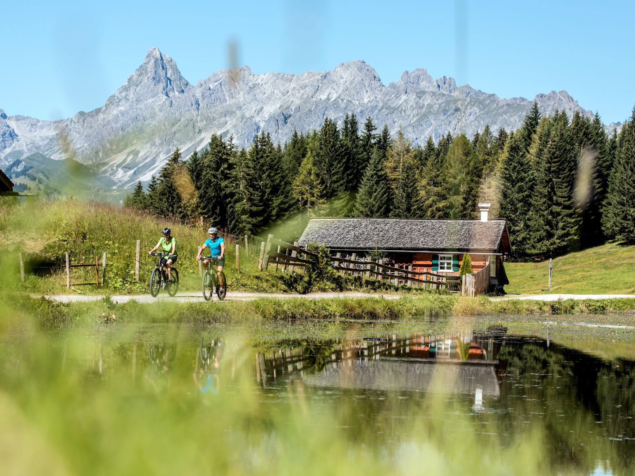 Ruhige Wohnung in Sankt Gallenkirch mit Garten-Environnement