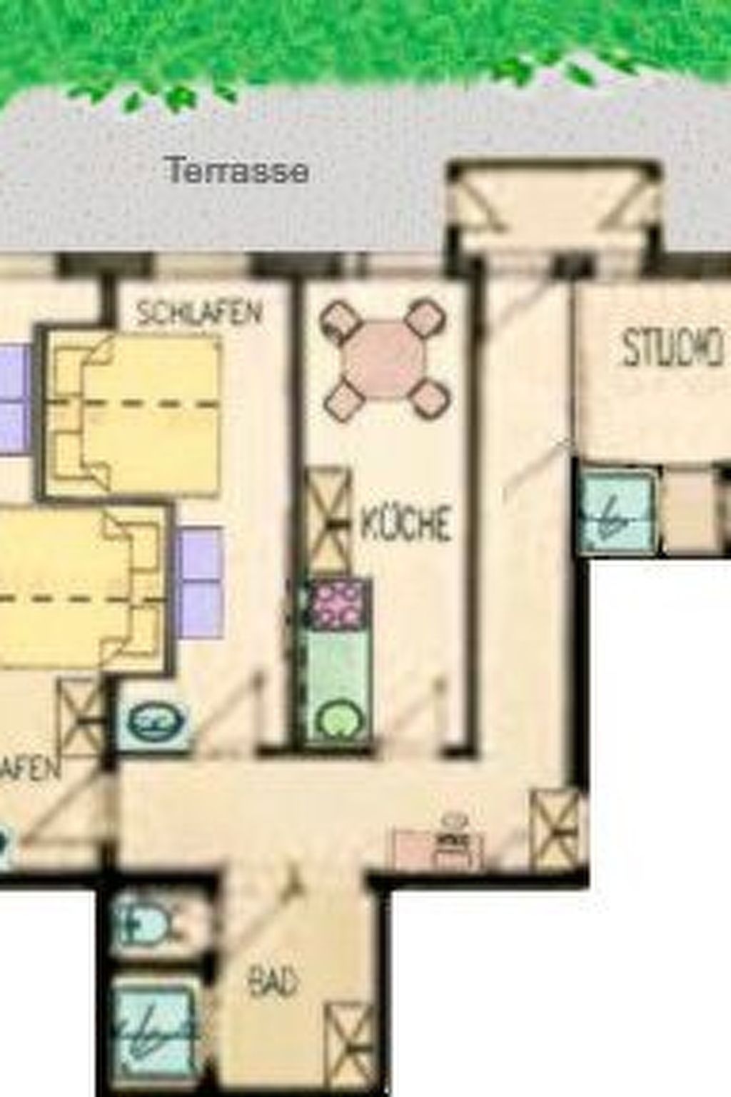 Ferienunterkunft mit zwei Schlafzimmern-Binnen